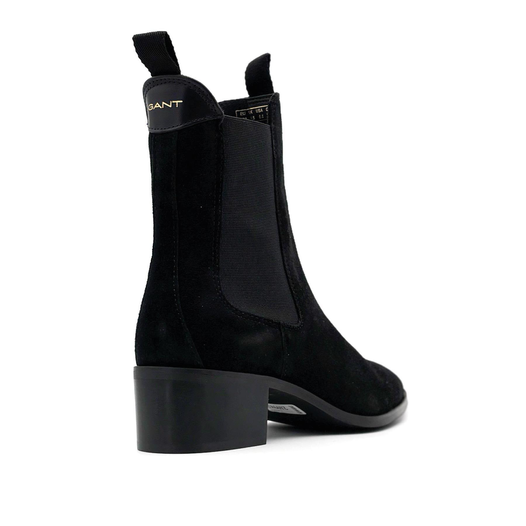 St Broomly Chelsea Boot Black Suede