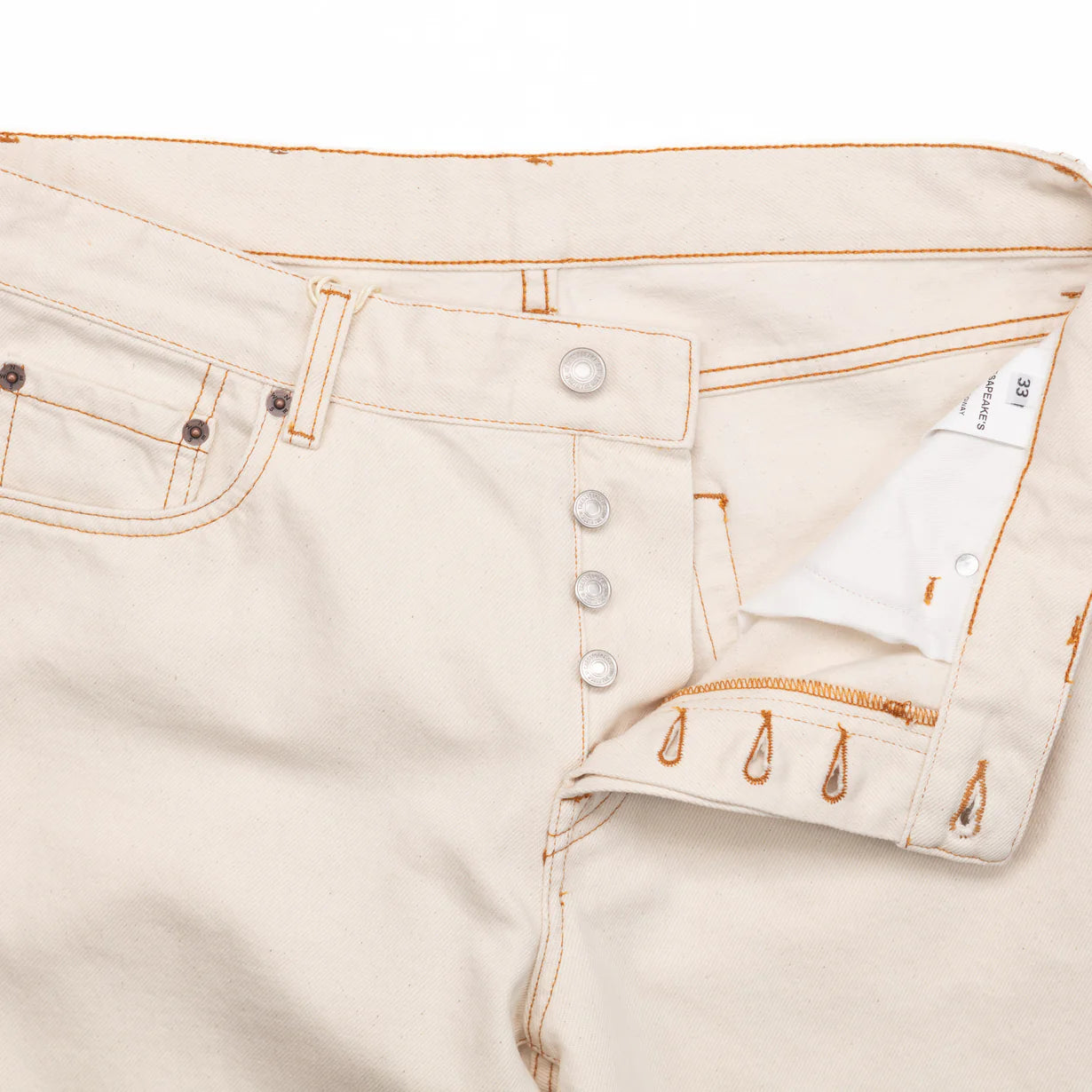 Denim Pant Selvedge Ridgway Natural