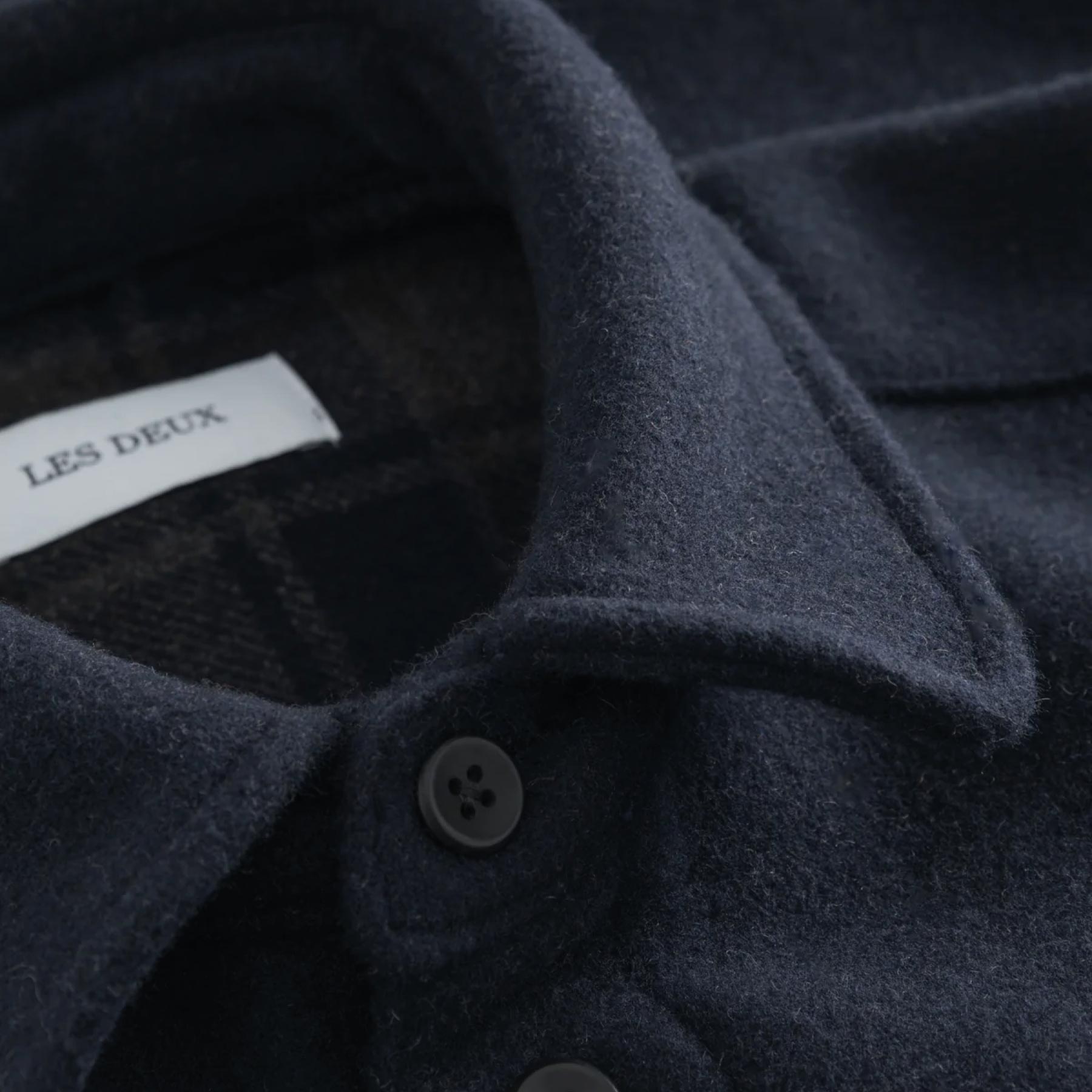 Jason Wool Overshirt 2.0 Dark Navy