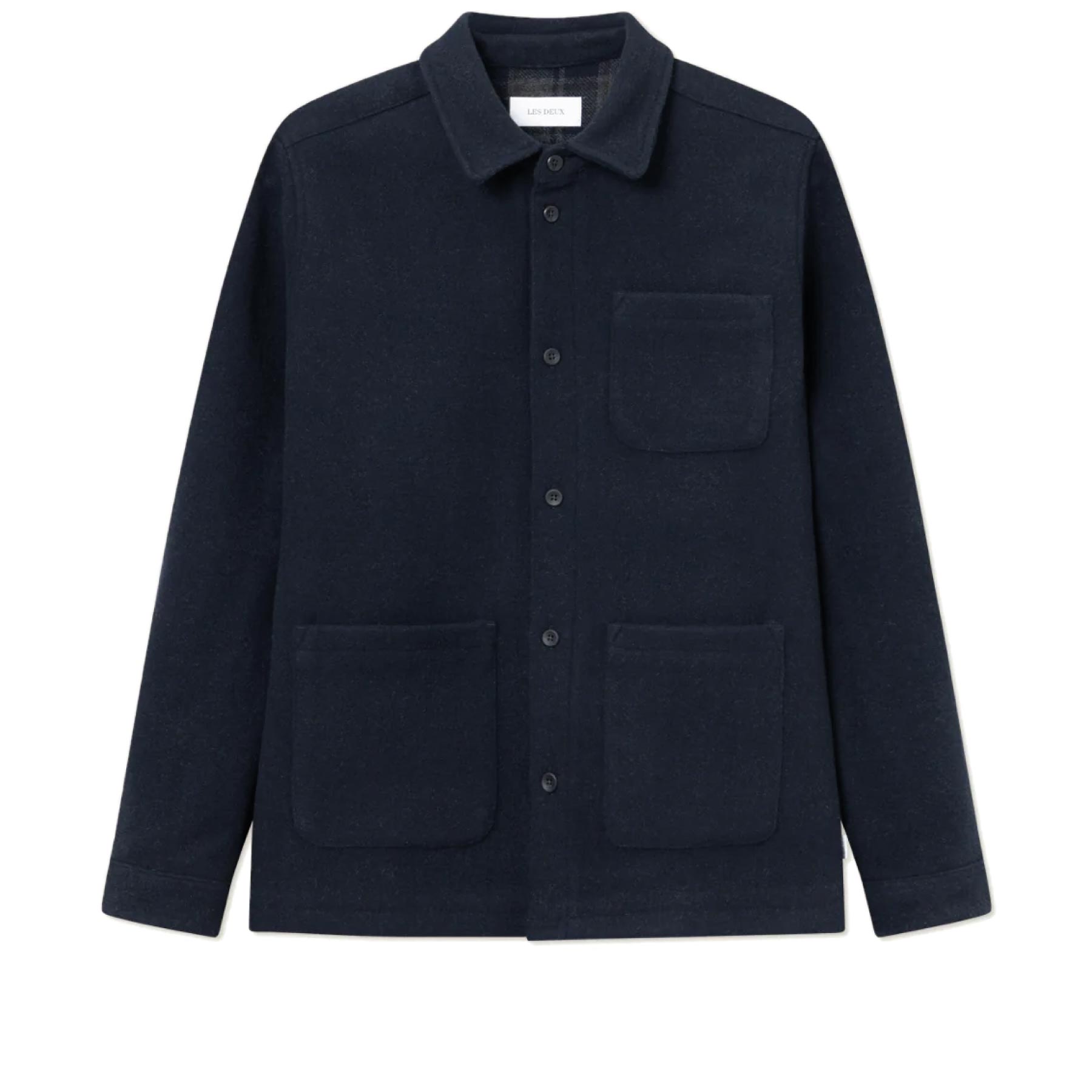 Jason Wool Overshirt 2.0 Dark Navy