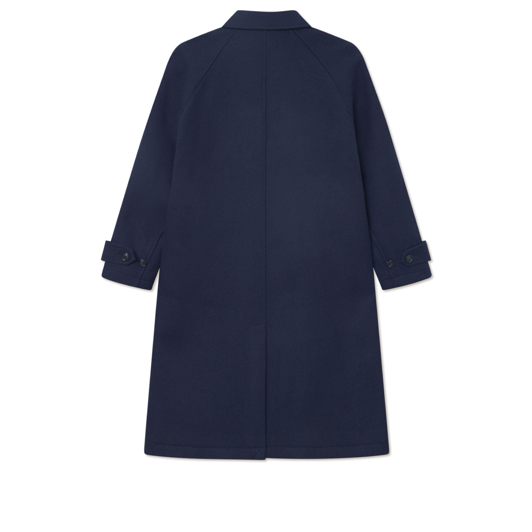 Michael Solid Wool Coat Dark Navy