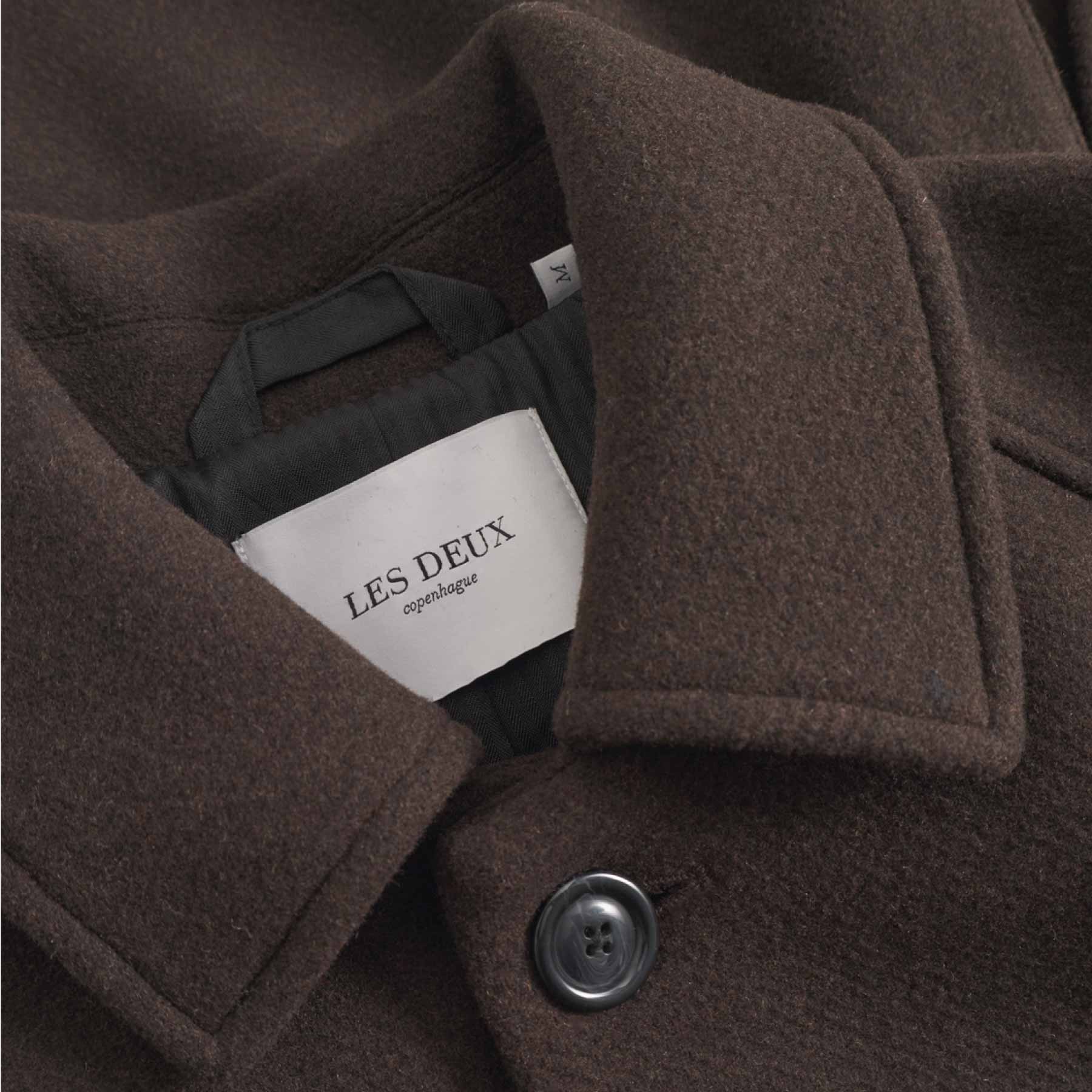 Michael Solid Wool Coat Delicioso