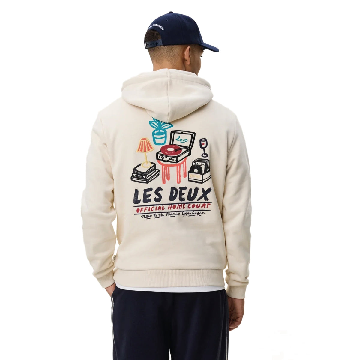 Record Hoodie Ivory