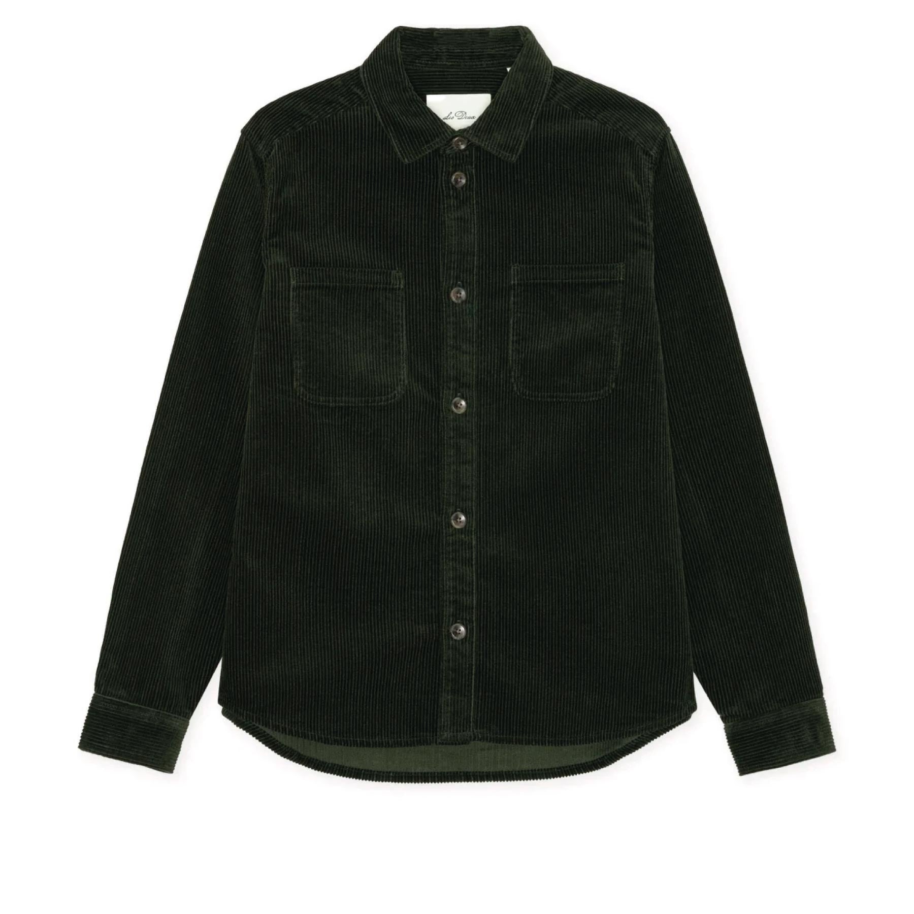 Corduroy Overshirt Rosin Green