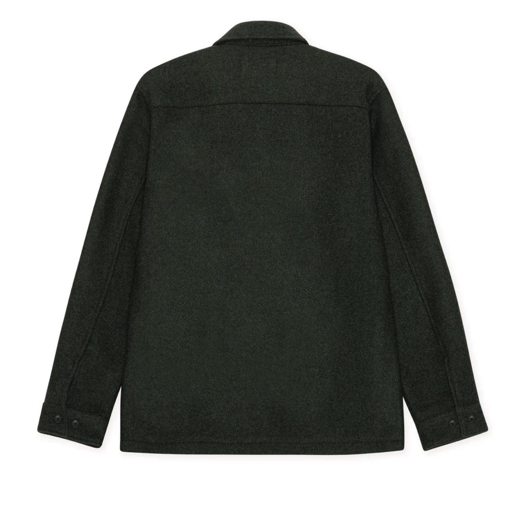 Wool Overshirt Rosin Green