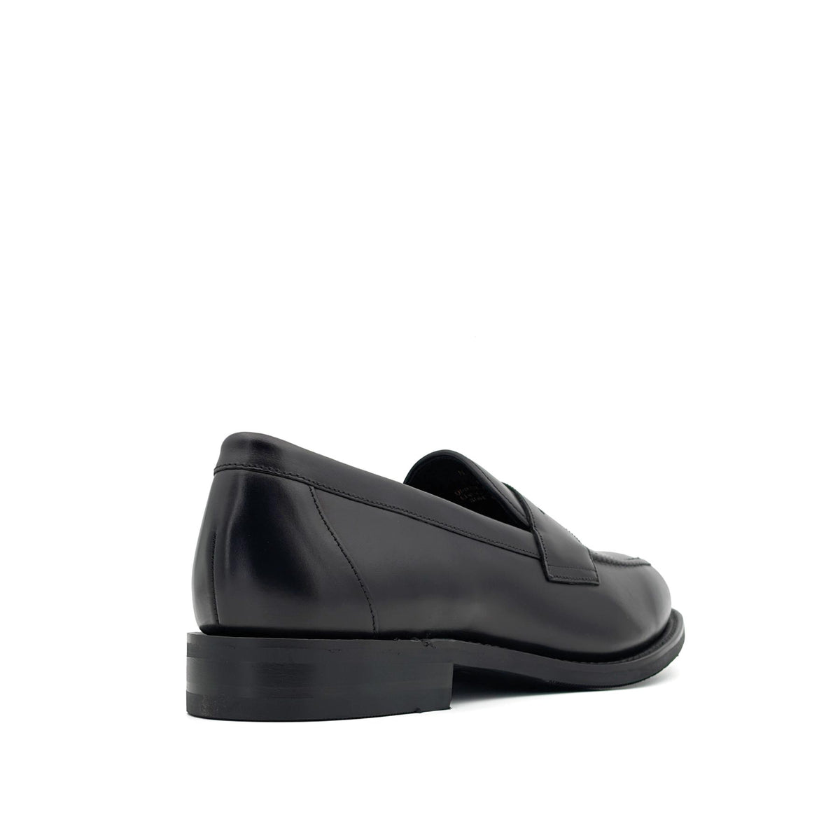 Imperial Black Waxy Penny Loafer