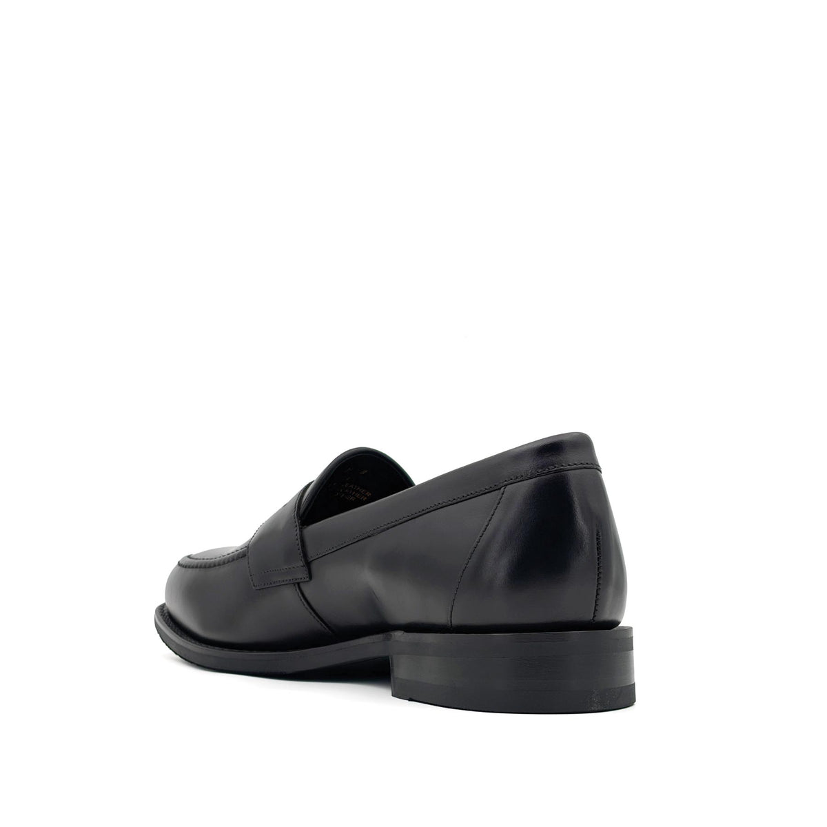 Imperial Black Waxy Penny Loafer