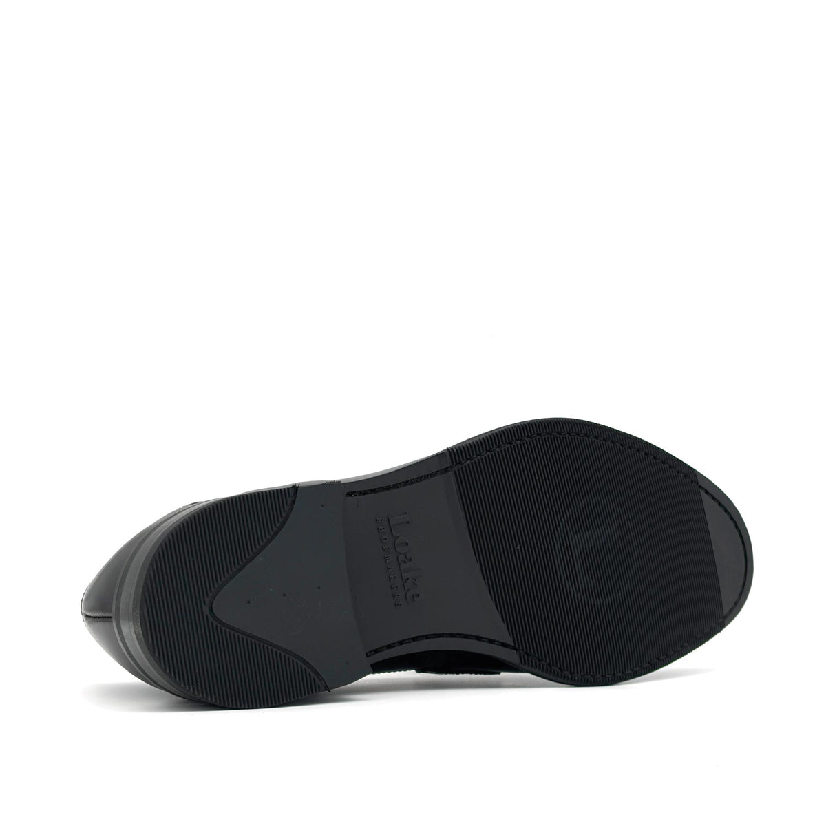 Imperial Black Waxy Penny Loafer