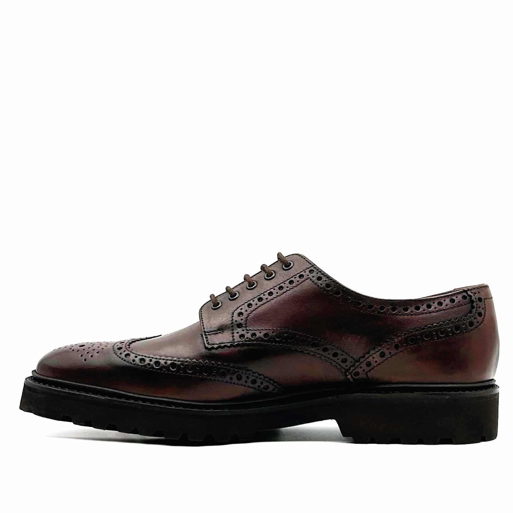 Perseus Dark Brown Derby Brogue