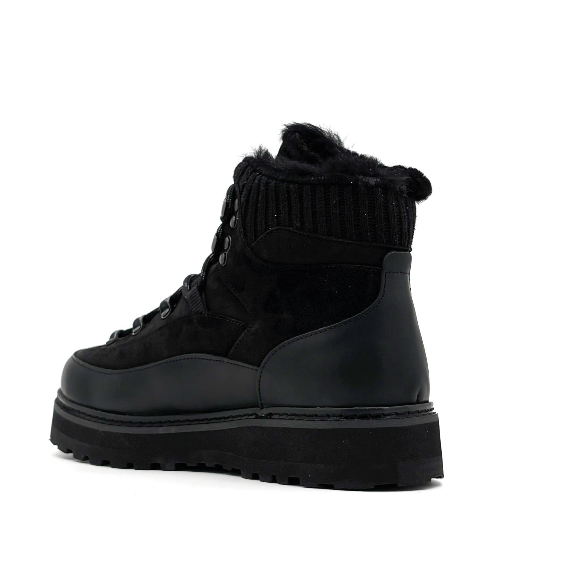 Tag Cap Leather Black Black M