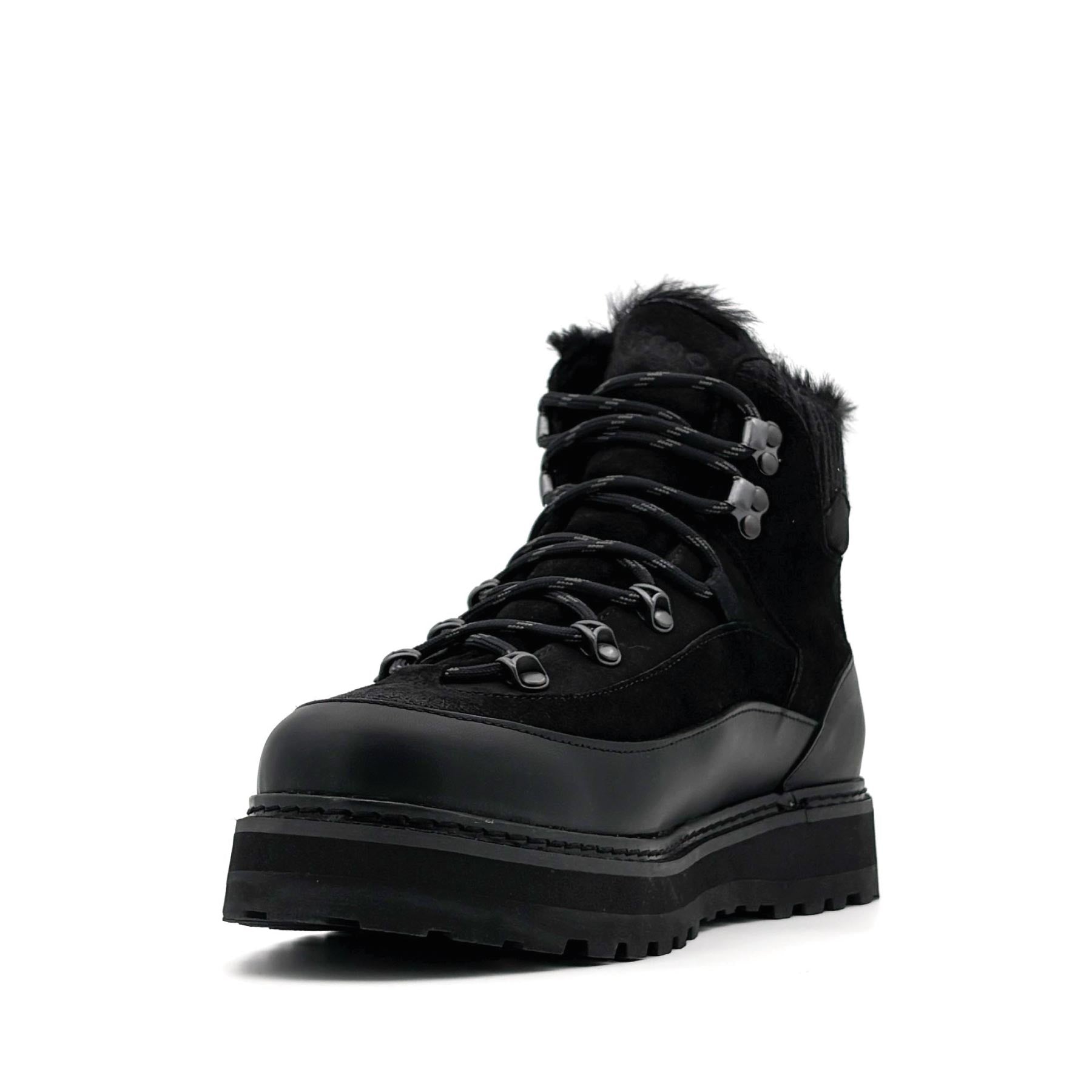 Tag Cap Leather Black Black M