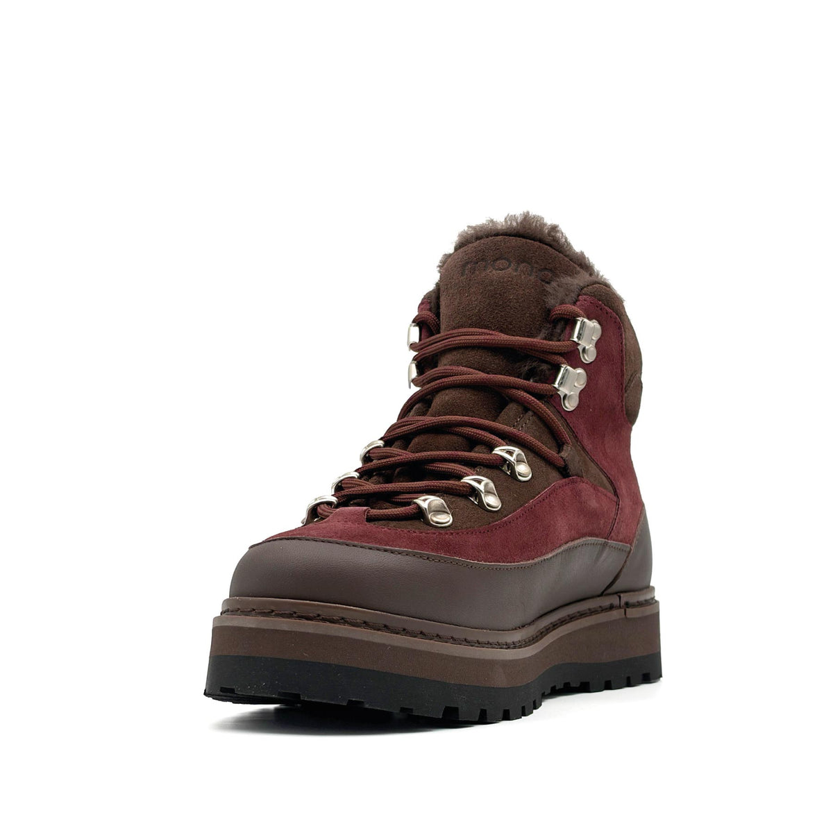 Tag Cap Leather Suede Choco Mulberry W