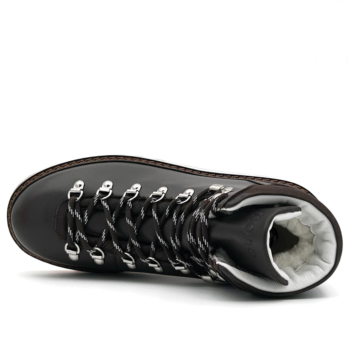 Tag Leather Brune M