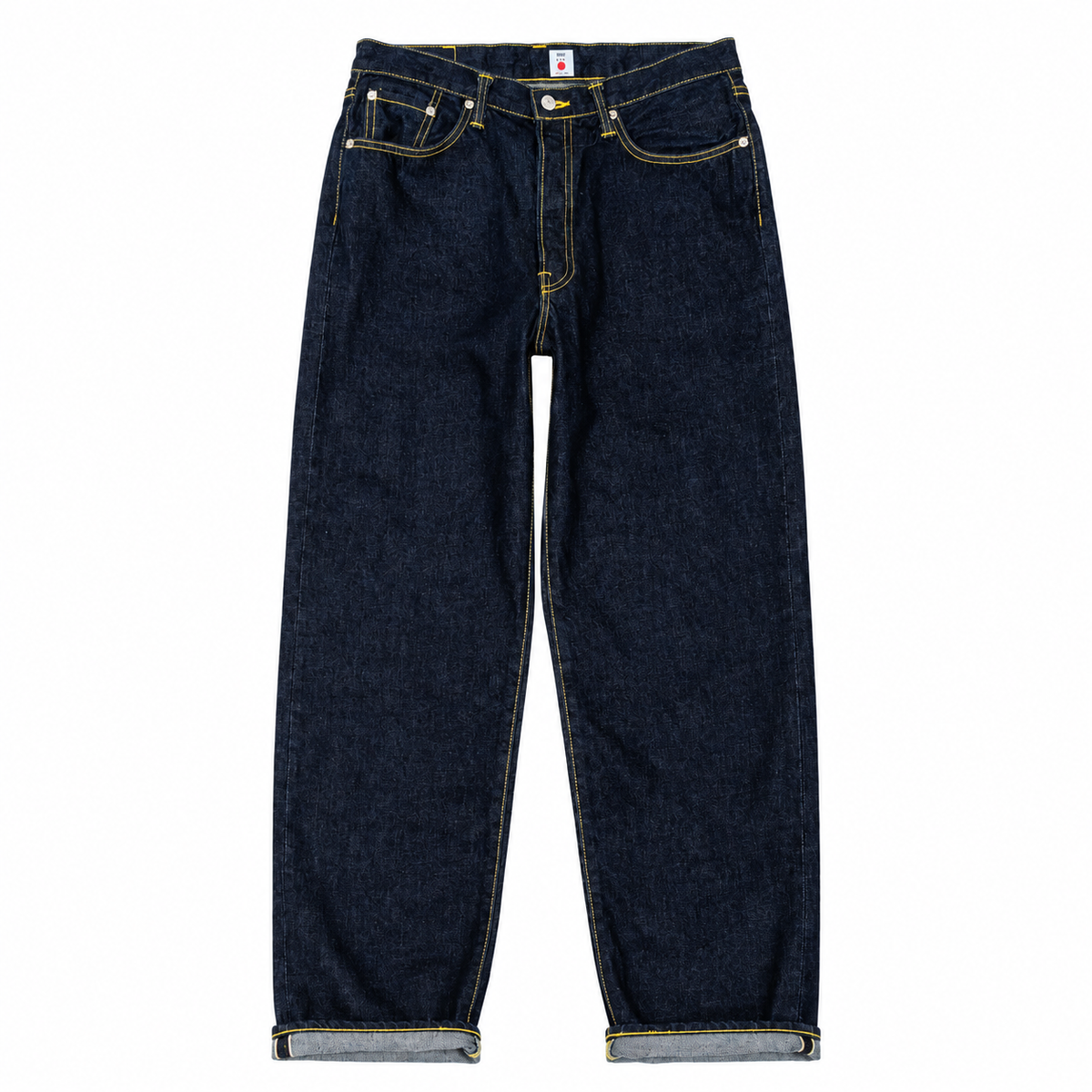Loose Jeans Blue Rinsed