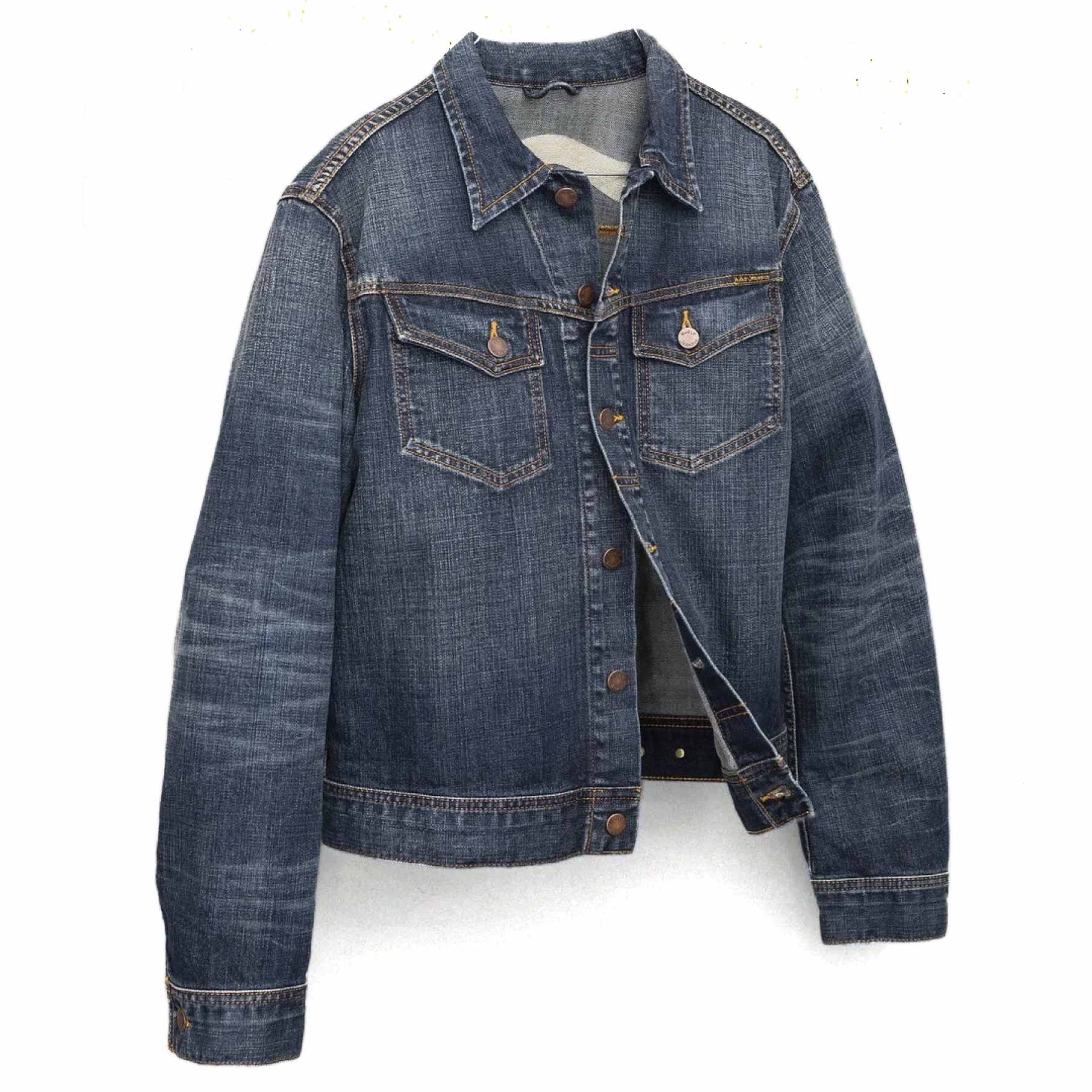 Conny Denim Jacket Big Wave Blue