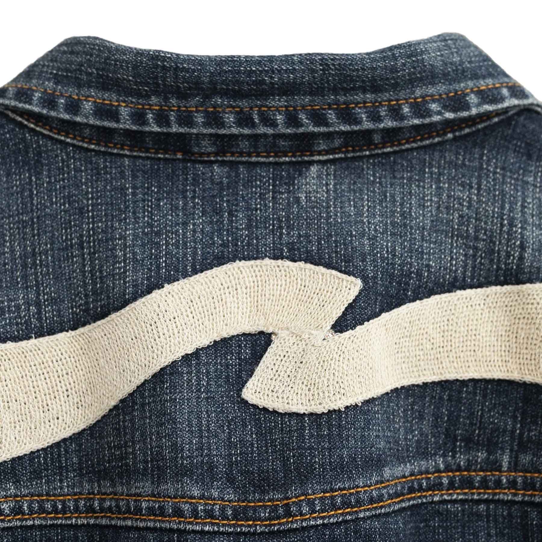 Conny Denim Jacket Big Wave Blue
