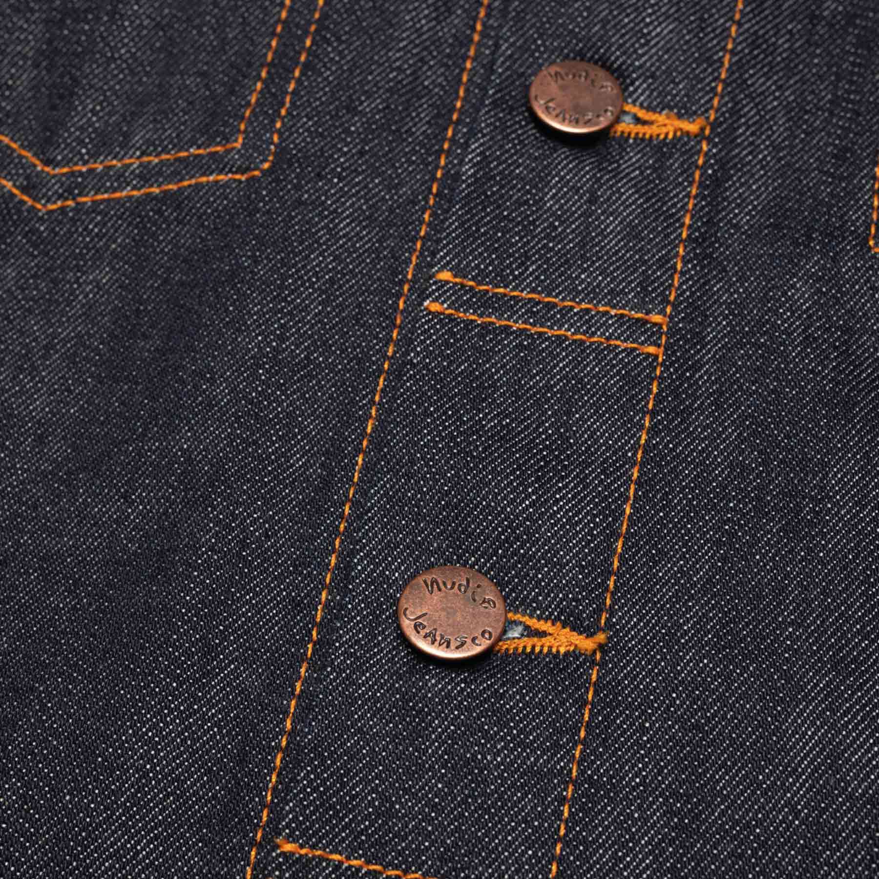 Conny Denim Jacket Dry Streaky Mid Blue