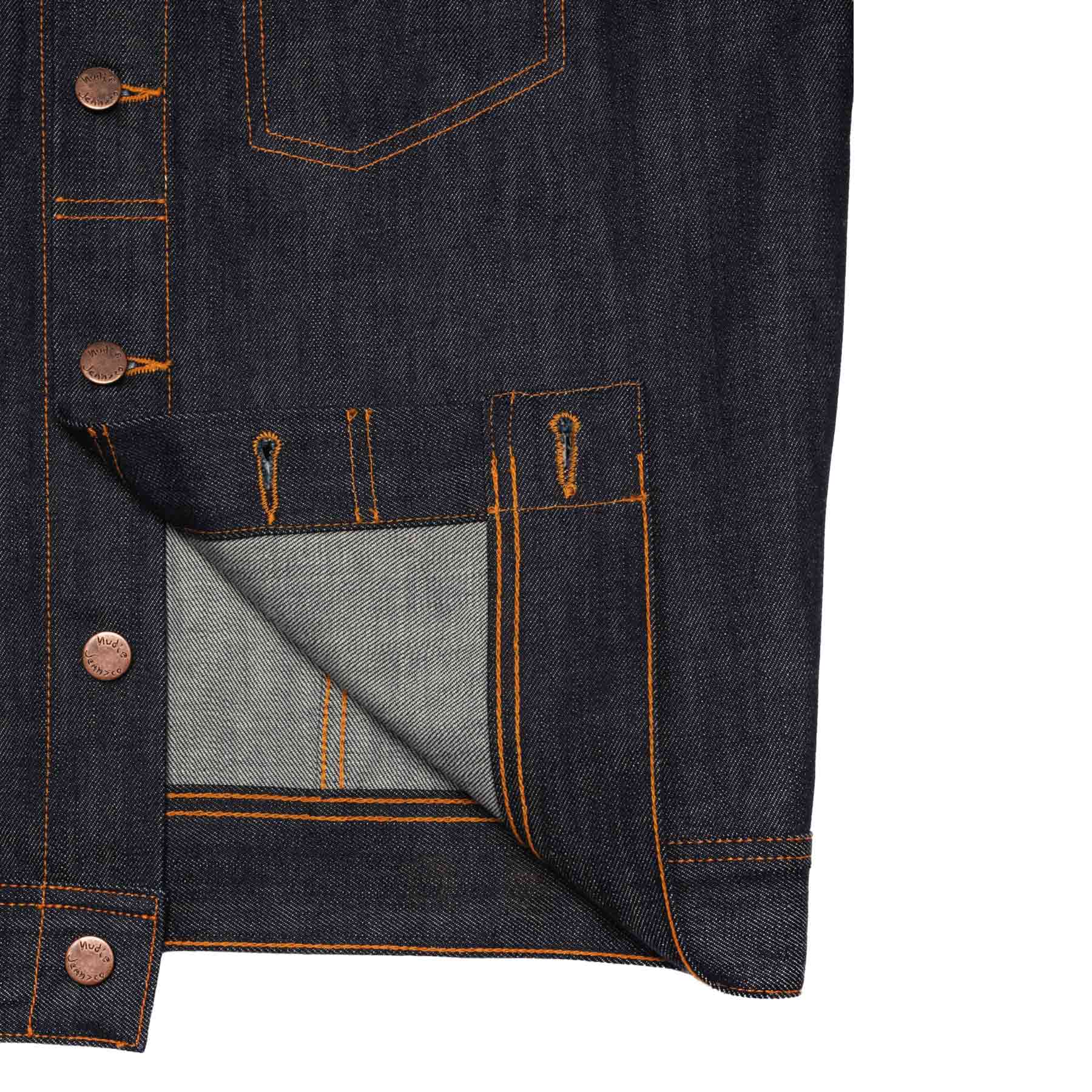 Conny Denim Jacket Dry Streaky Mid Blue