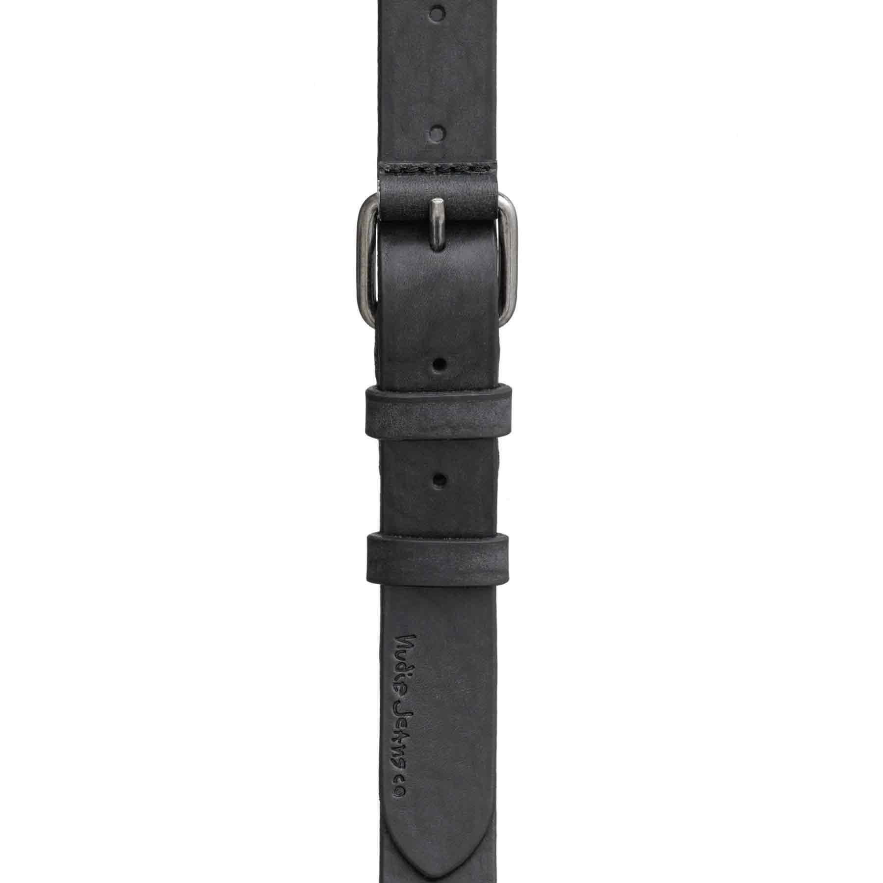 Dwayne Leather Belt Black