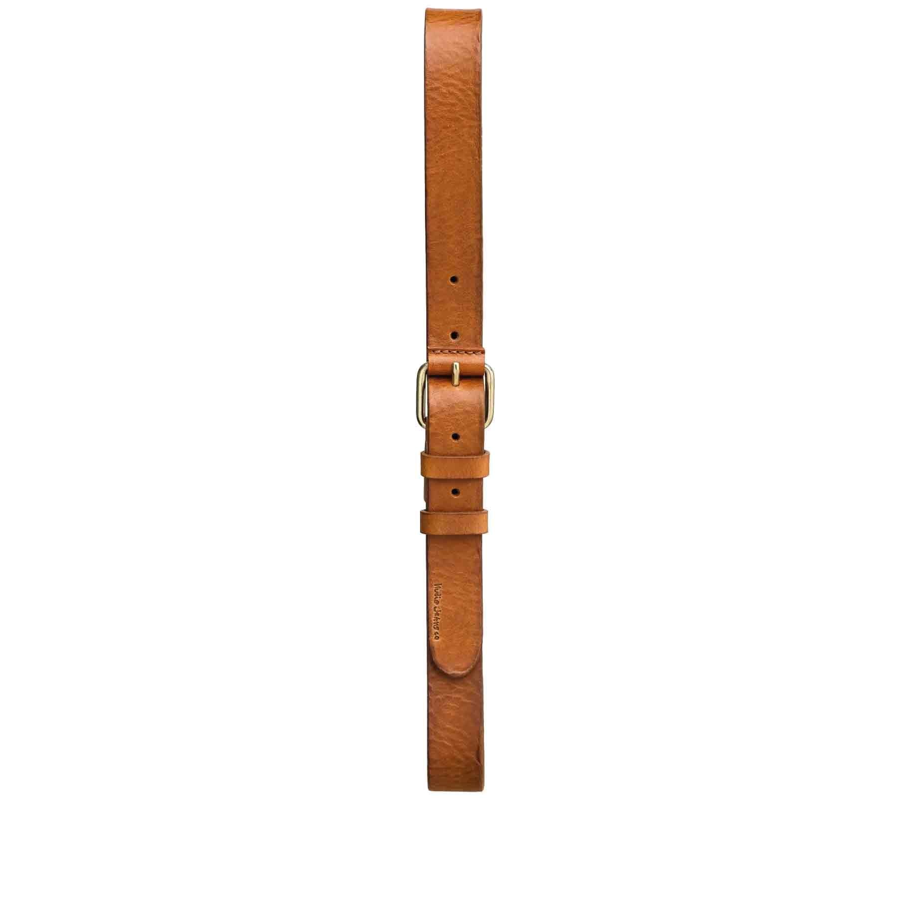 Dwayne Leather Belt Toffee Brown