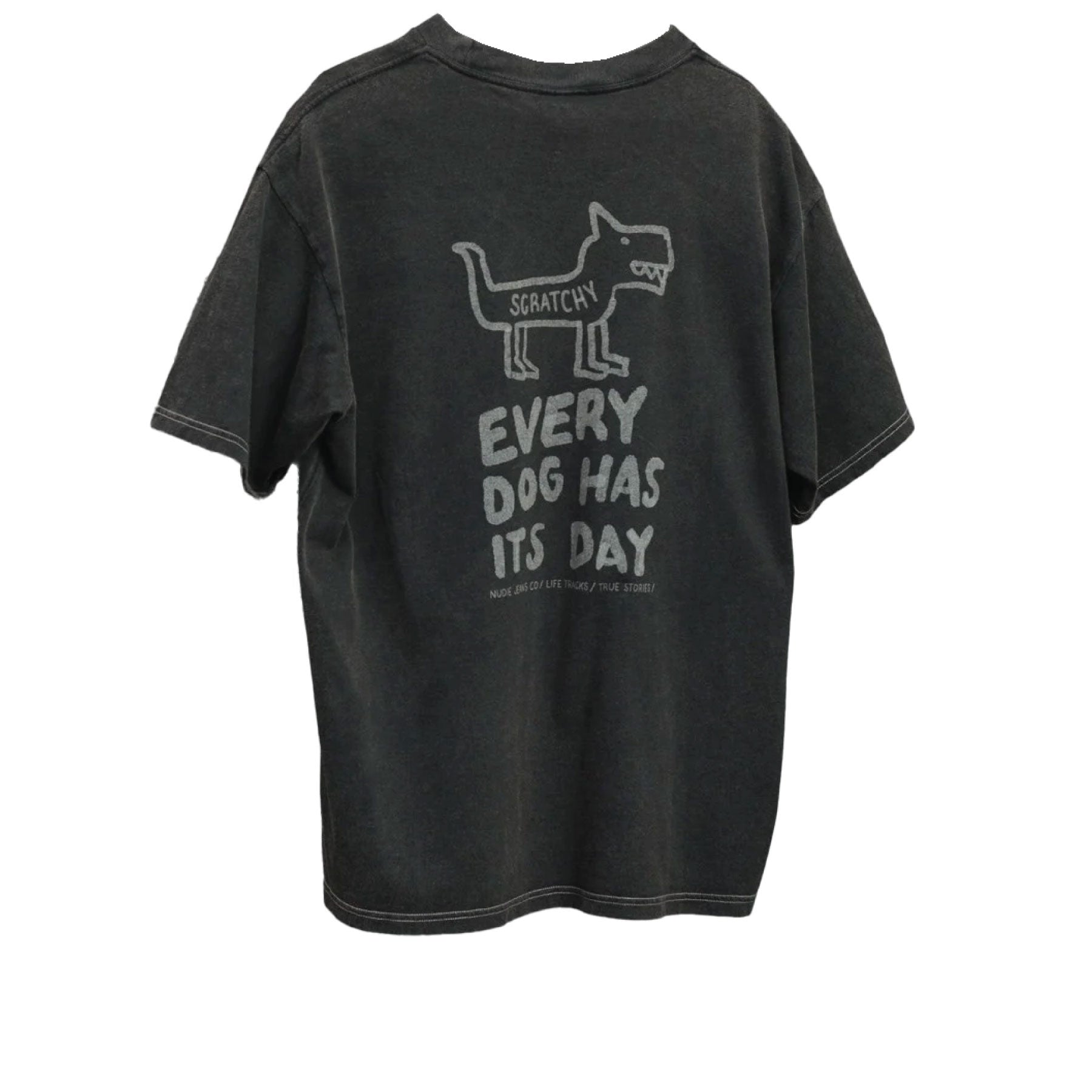 Koffe Scratched Tracks T-Shirt Antracite