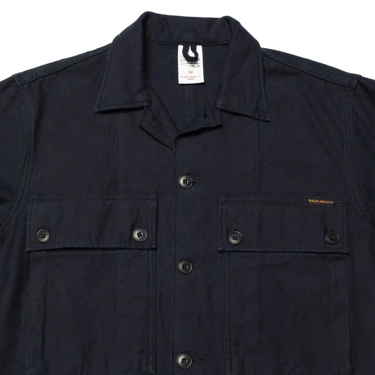Nino Shirt Back Sateen Indigo