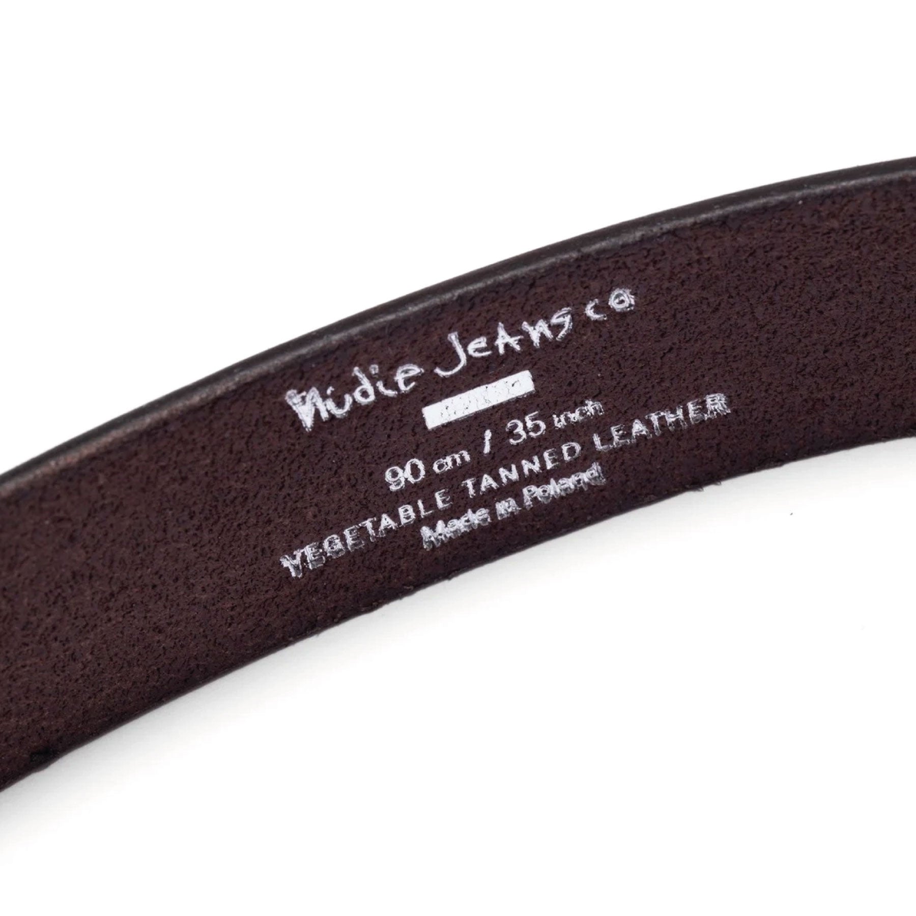 Western Silver Belt Dark Brown