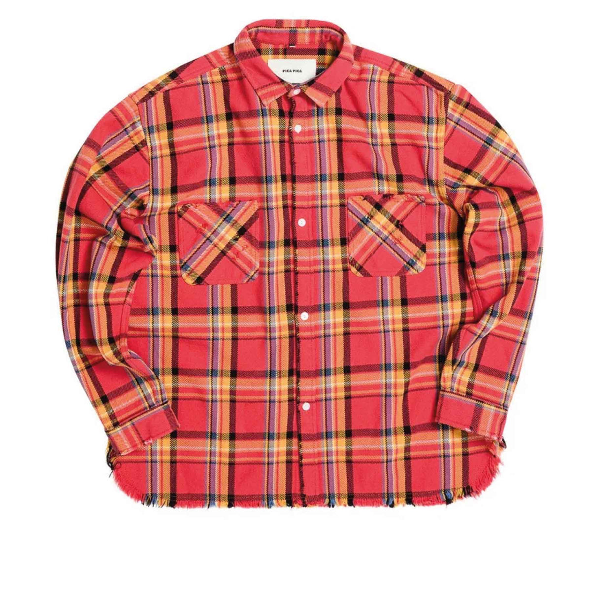 Catalan Overshirt Check Red