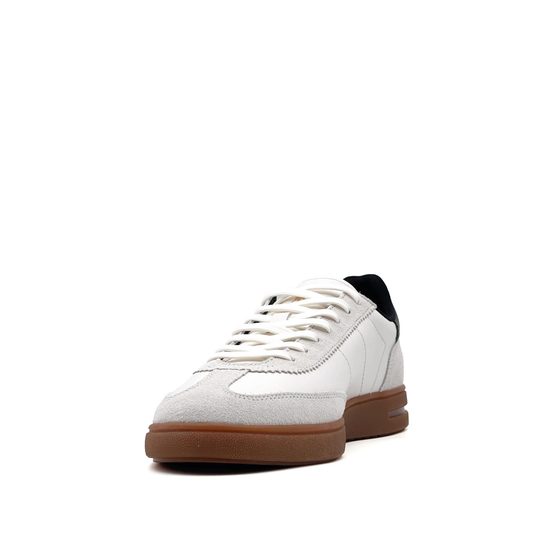 Bedford Sneakers Leather Suede White Black