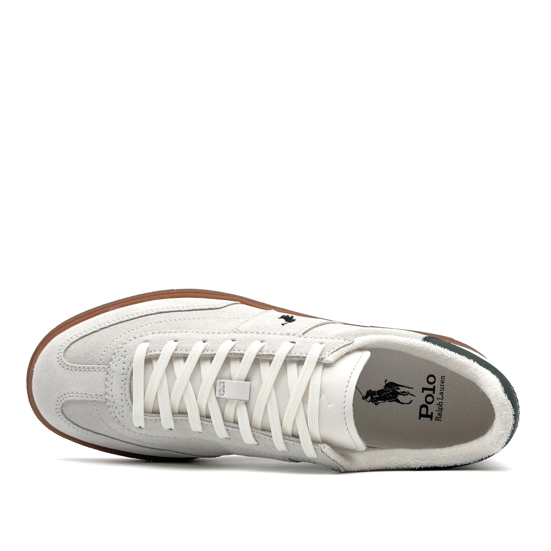 Bedford Sneakers Suede Bianco College Green