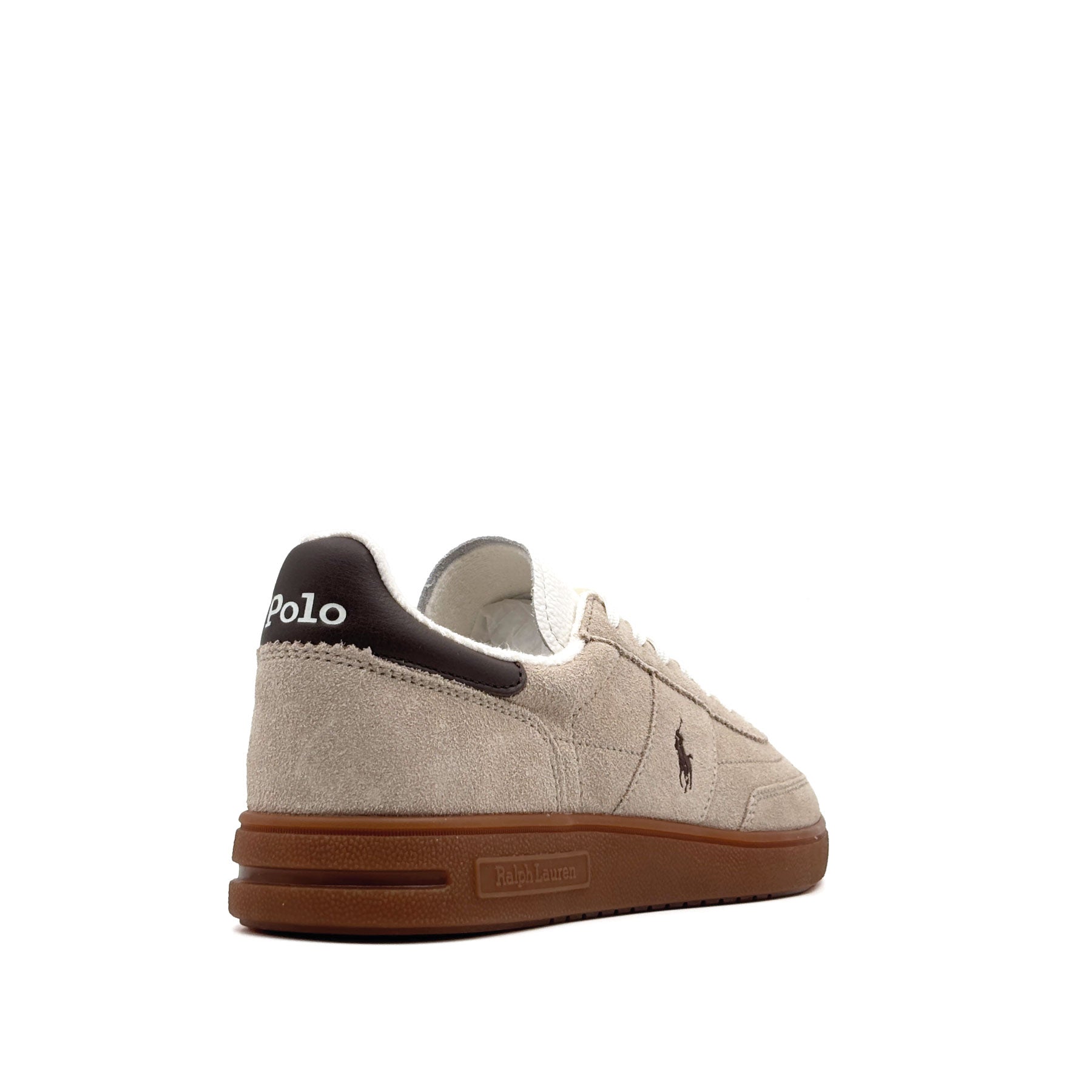 Bedford Sneakers Suede Milkshake Dark Brown