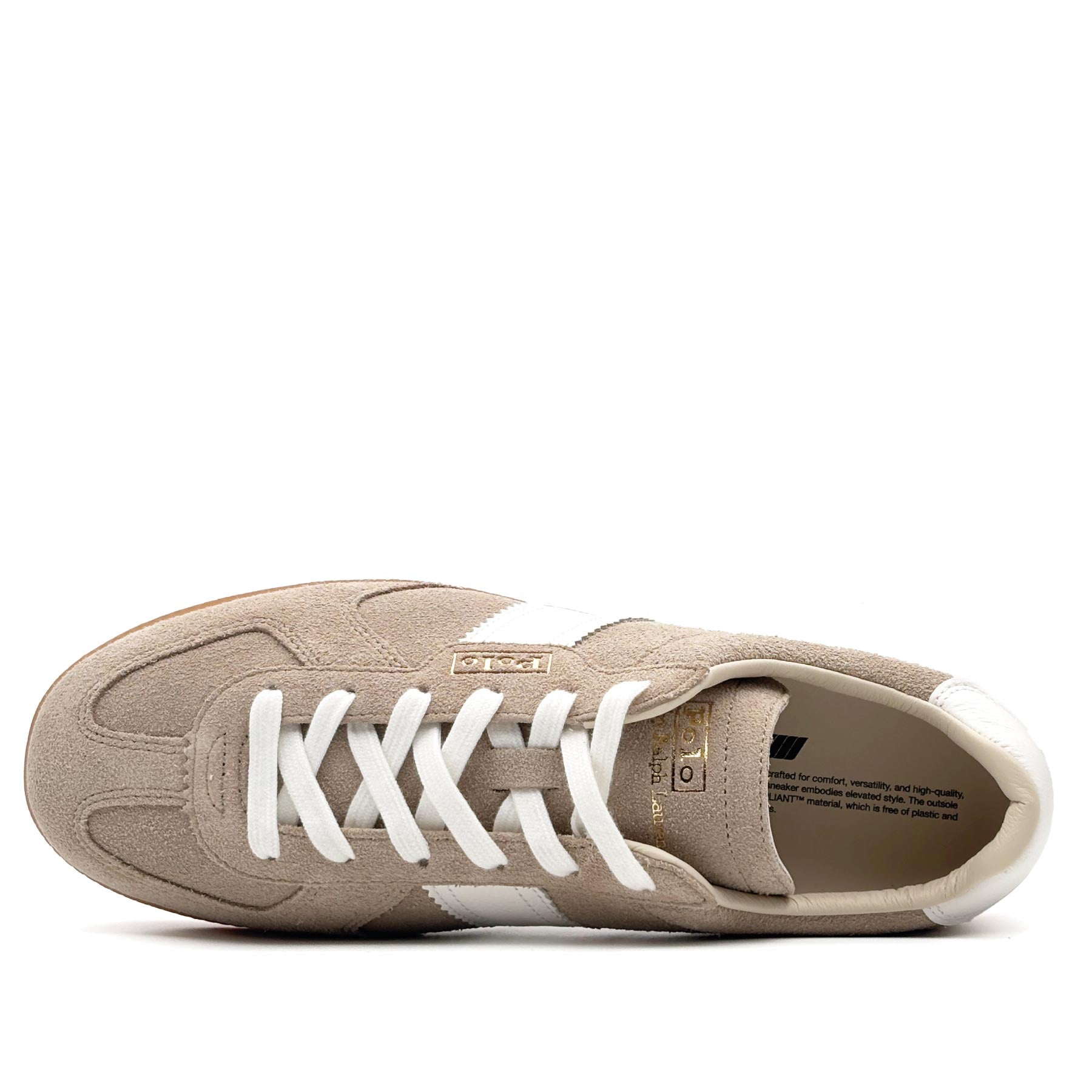 Field CT 100 Sneakers Suede Milkshake Deckwash White