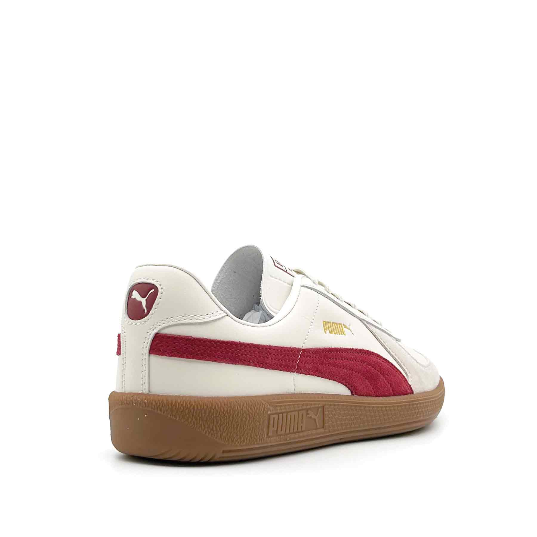 Army Trainer Warm White - Intense Red