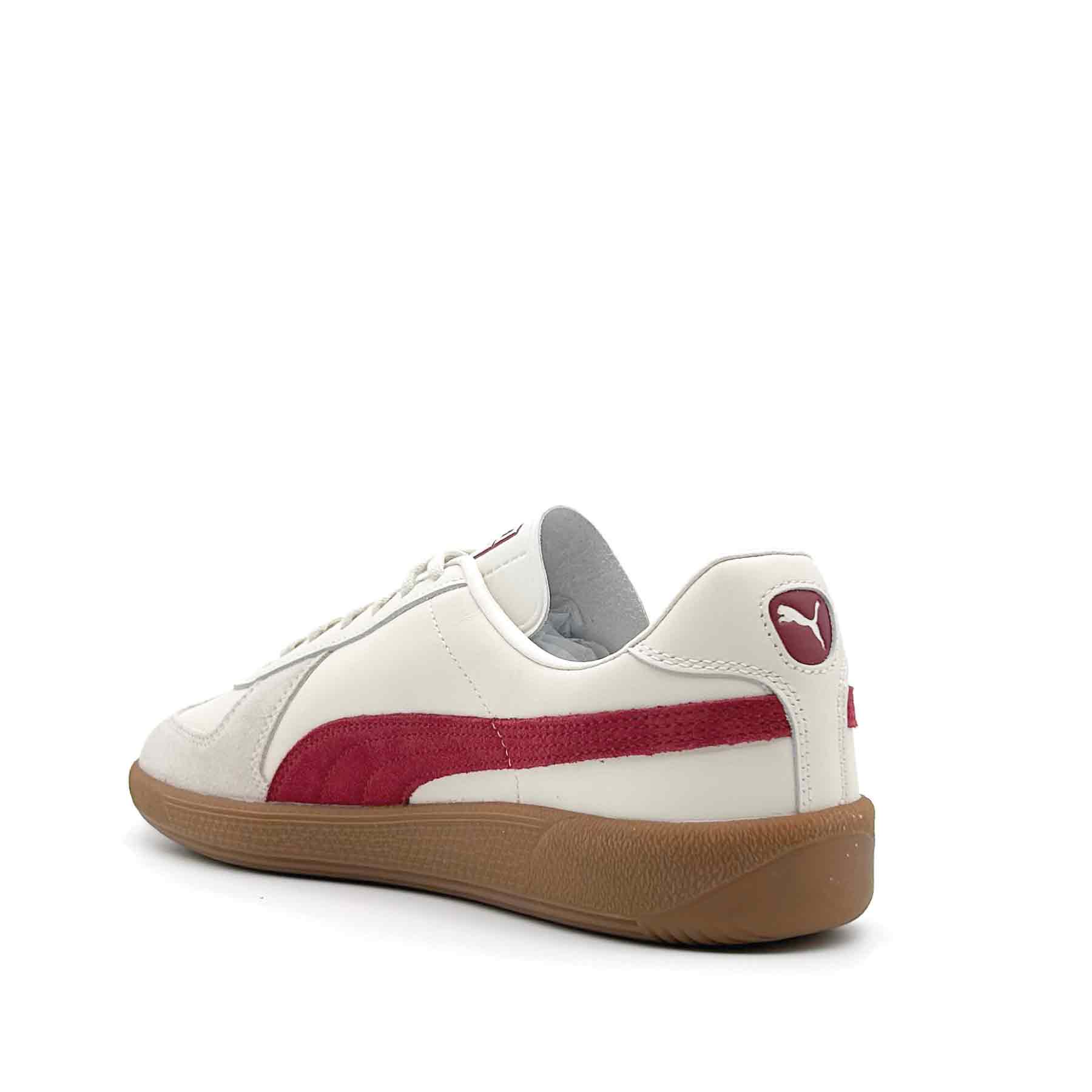 Army Trainer Warm White - Intense Red