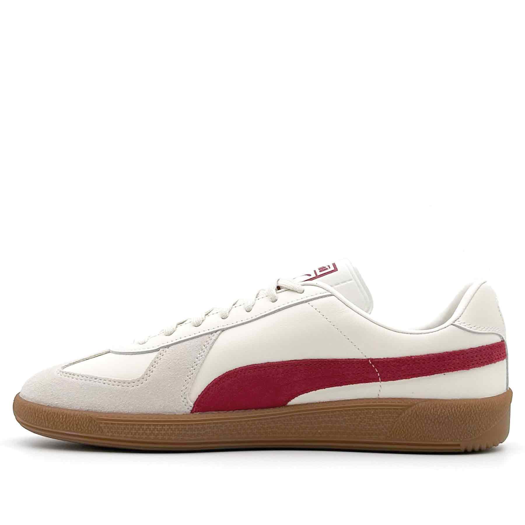 Army Trainer Warm White - Intense Red