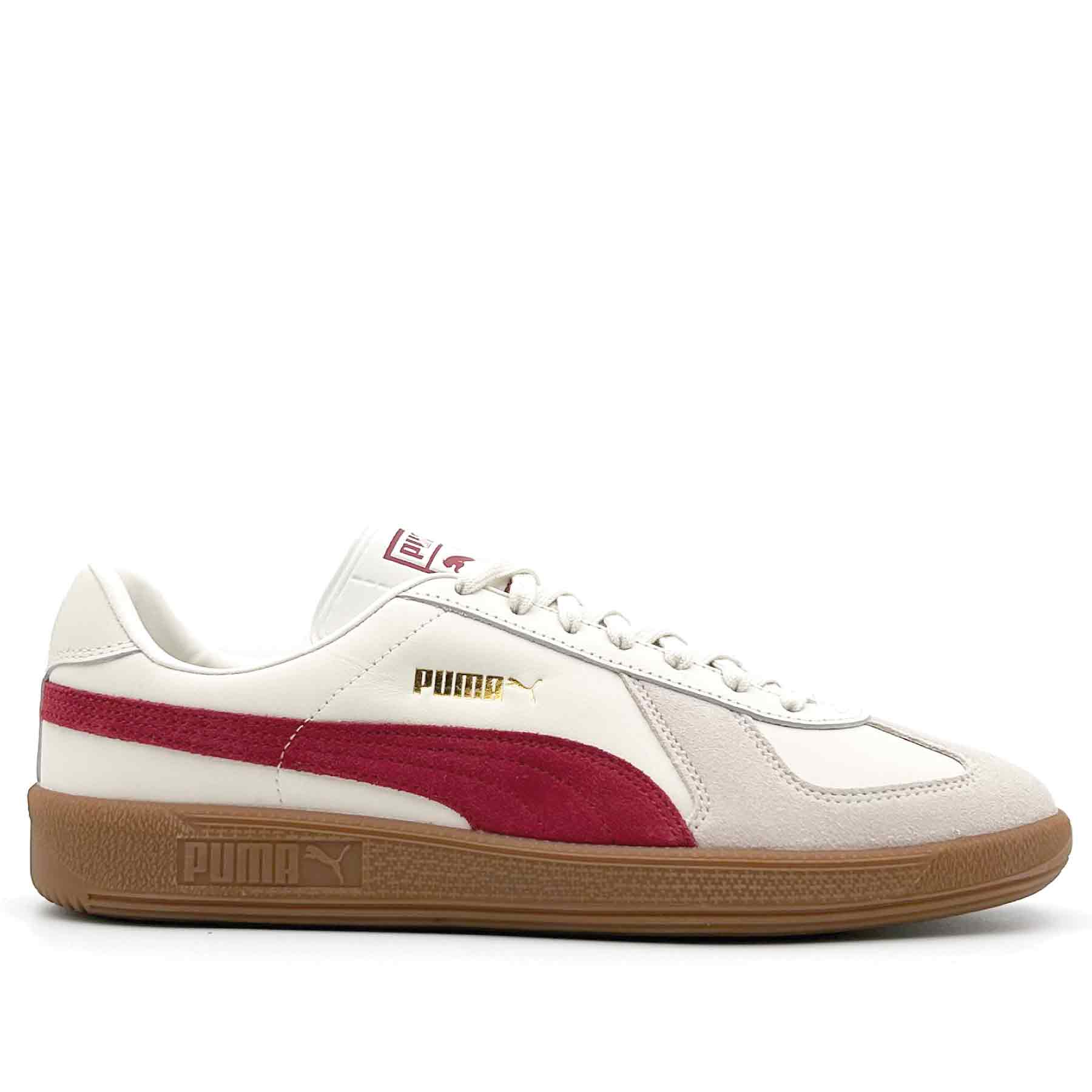 Army Trainer Warm White - Intense Red