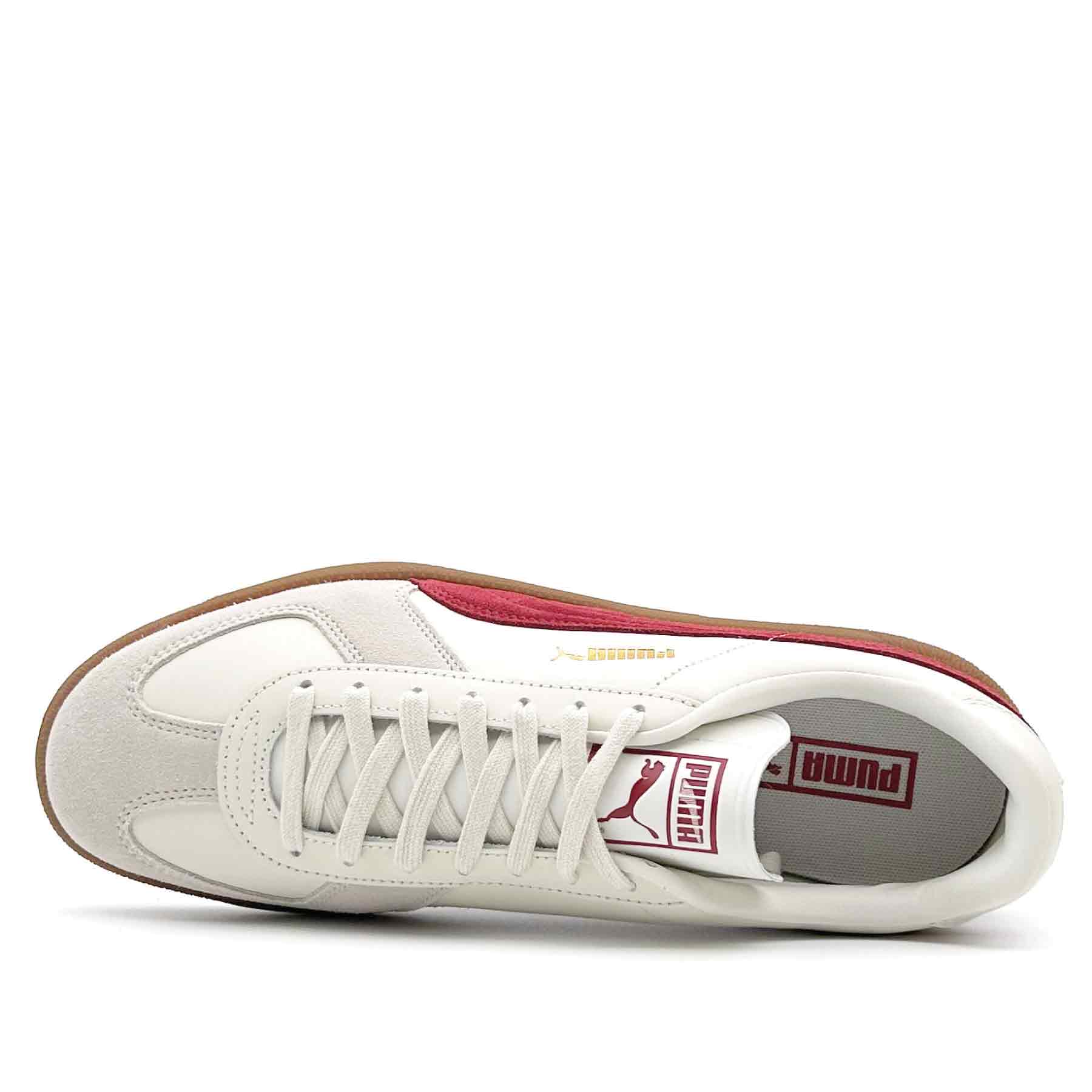 Army Trainer Warm White - Intense Red