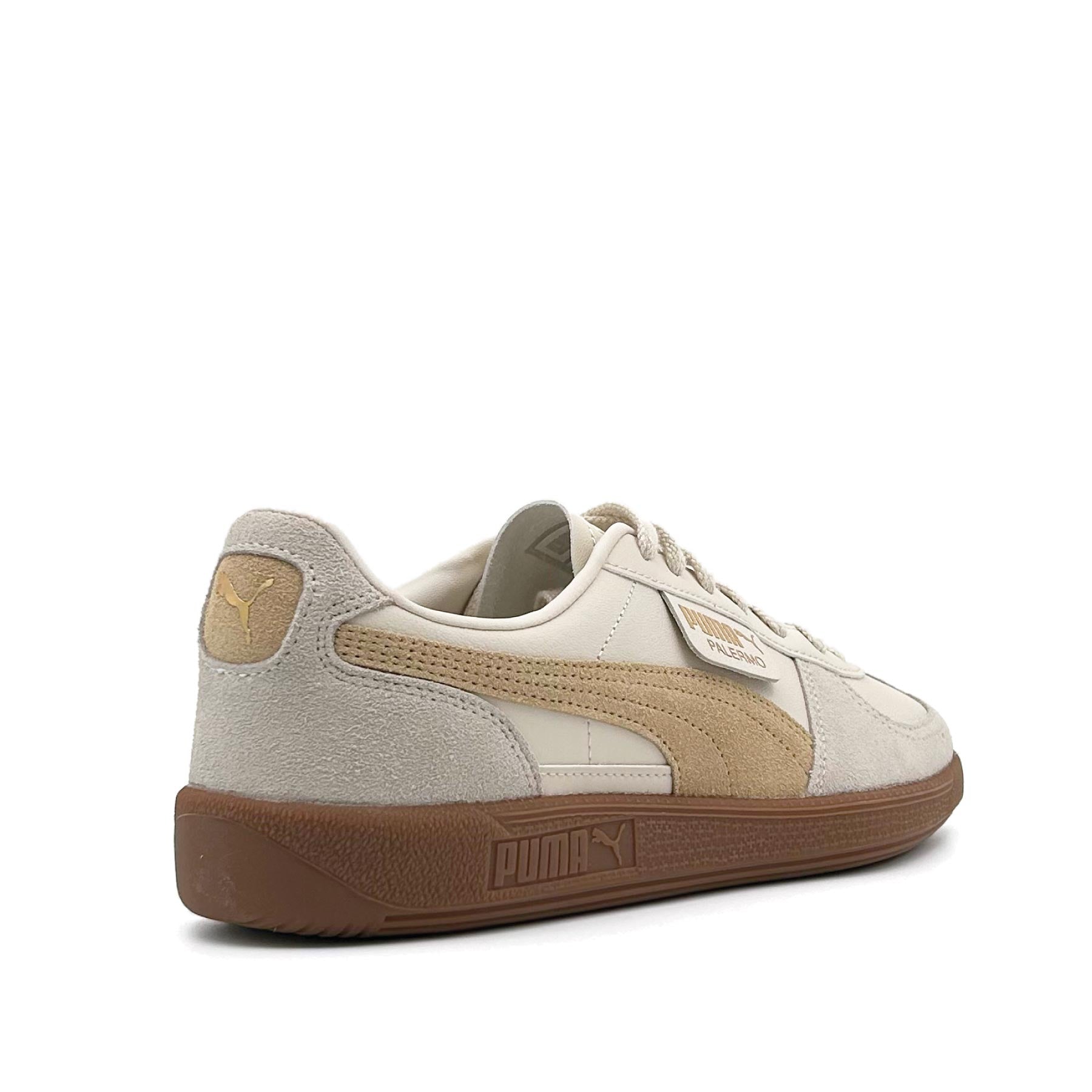 Palermo Leather Alpine Snow Desert Dust Gum