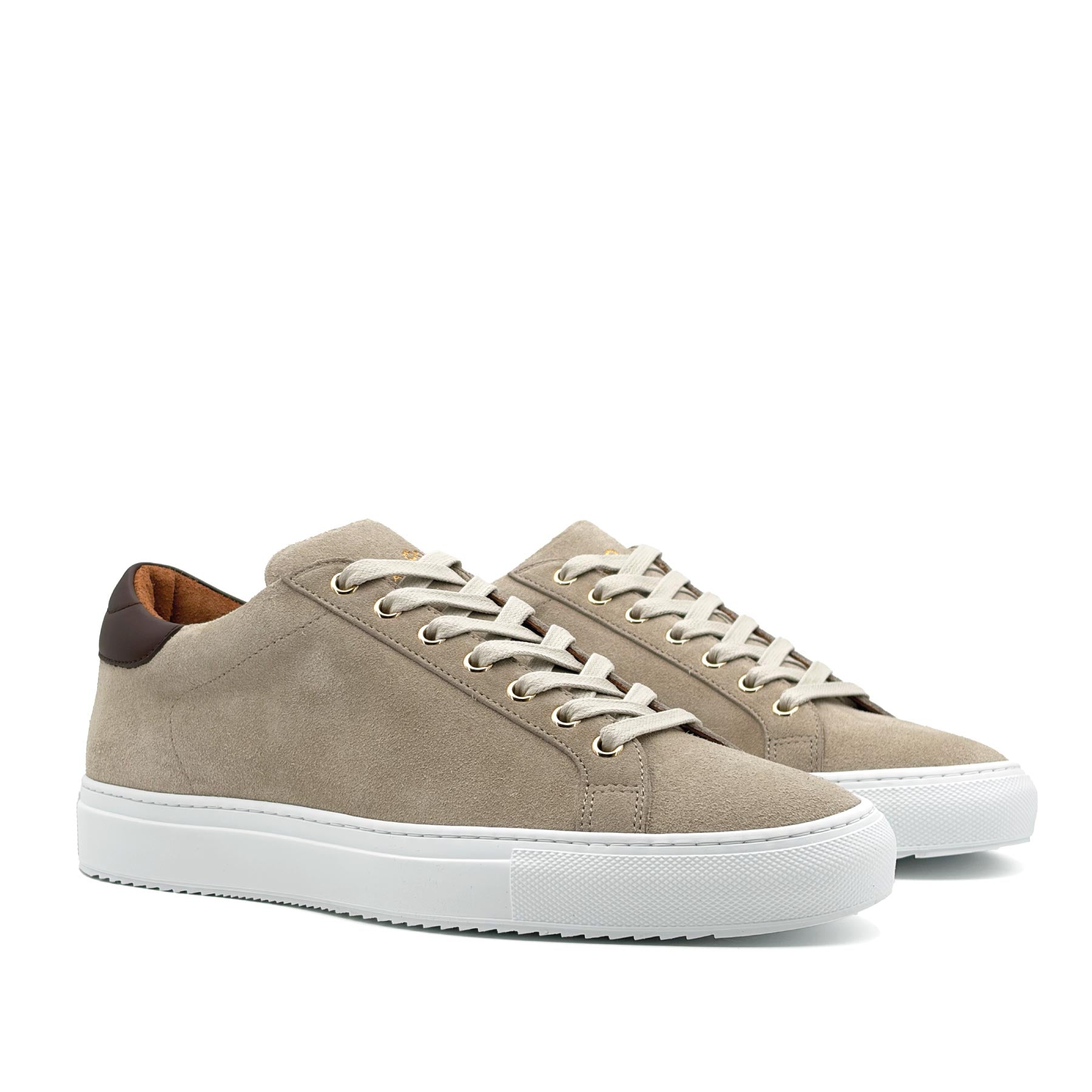 Wingfield Taupe Suede