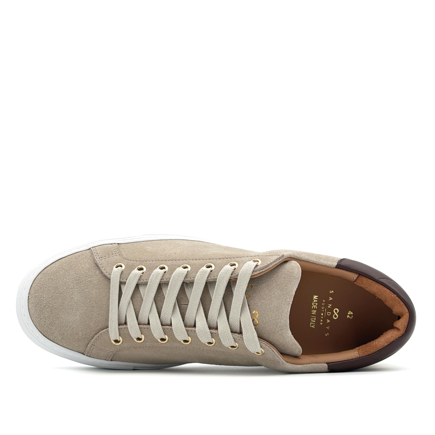 Wingfield Taupe Suede
