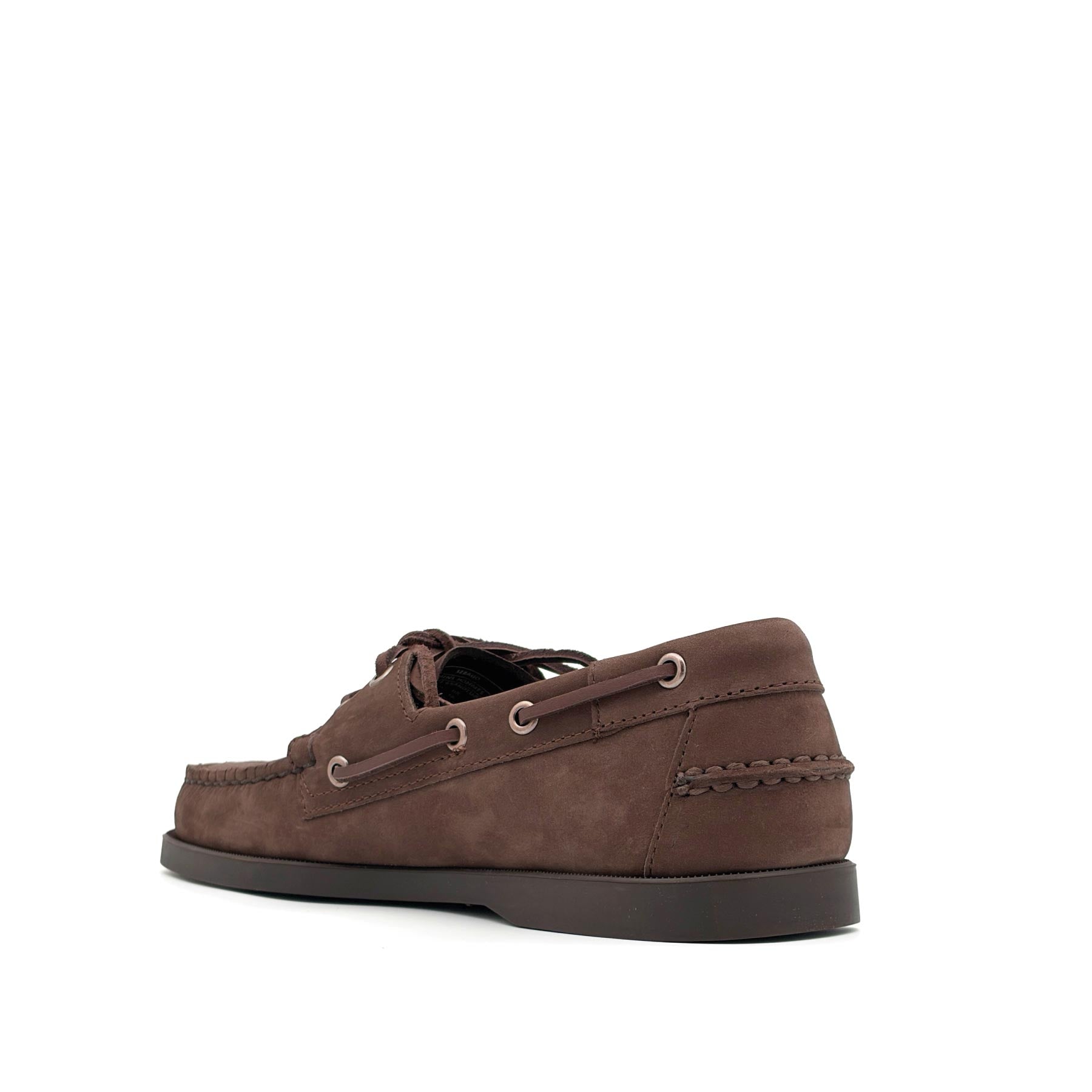 Docksides Portland Nubuck Total Brown Chocolate