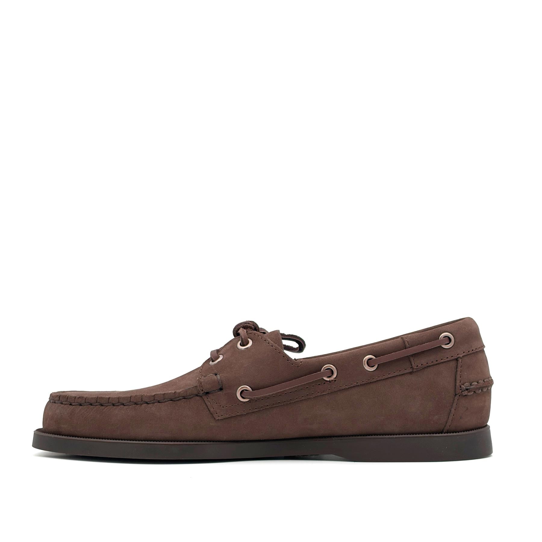 Docksides Portland Nubuck Total Brown Chocolate