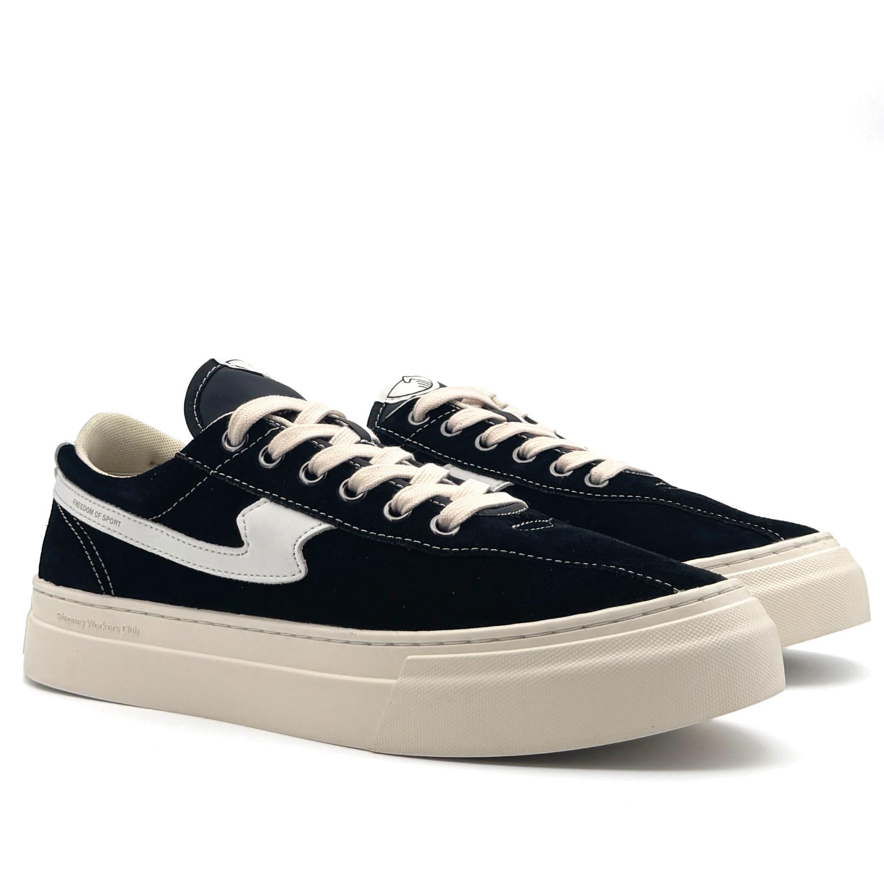 Dellow S-Strike Cup Suede Black White