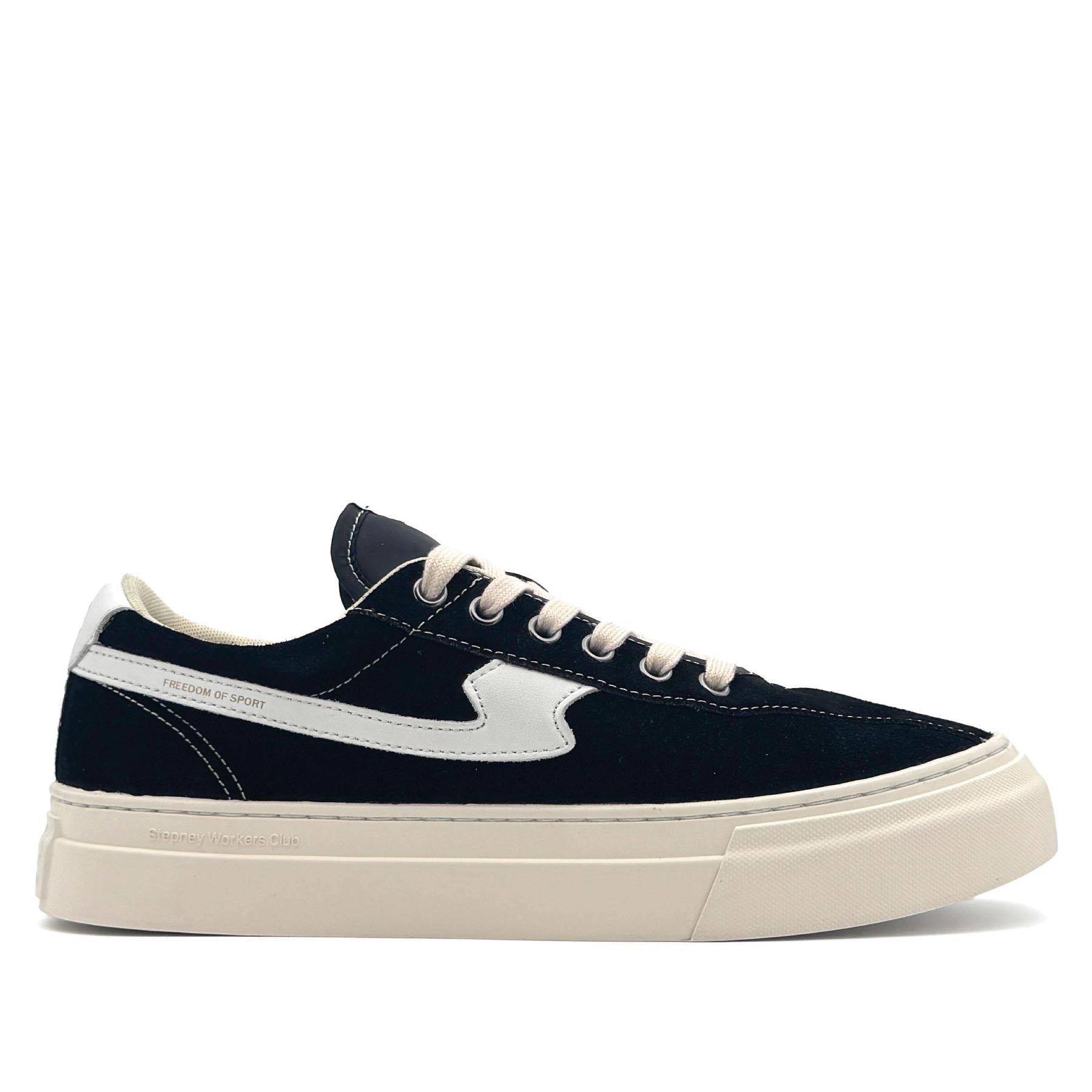 Dellow S-Strike Cup Suede Black White
