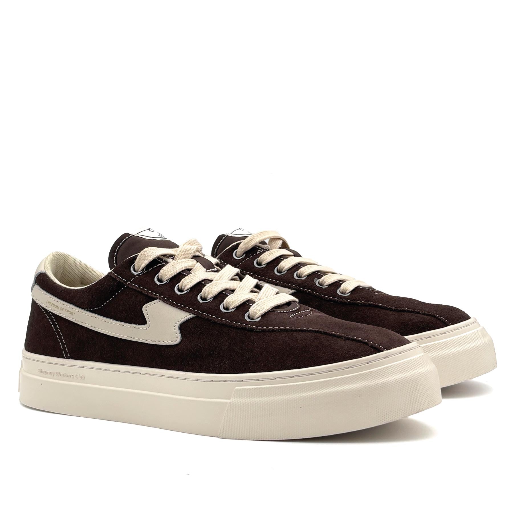 Dellow S-Strike Cup Suede Dark Brown