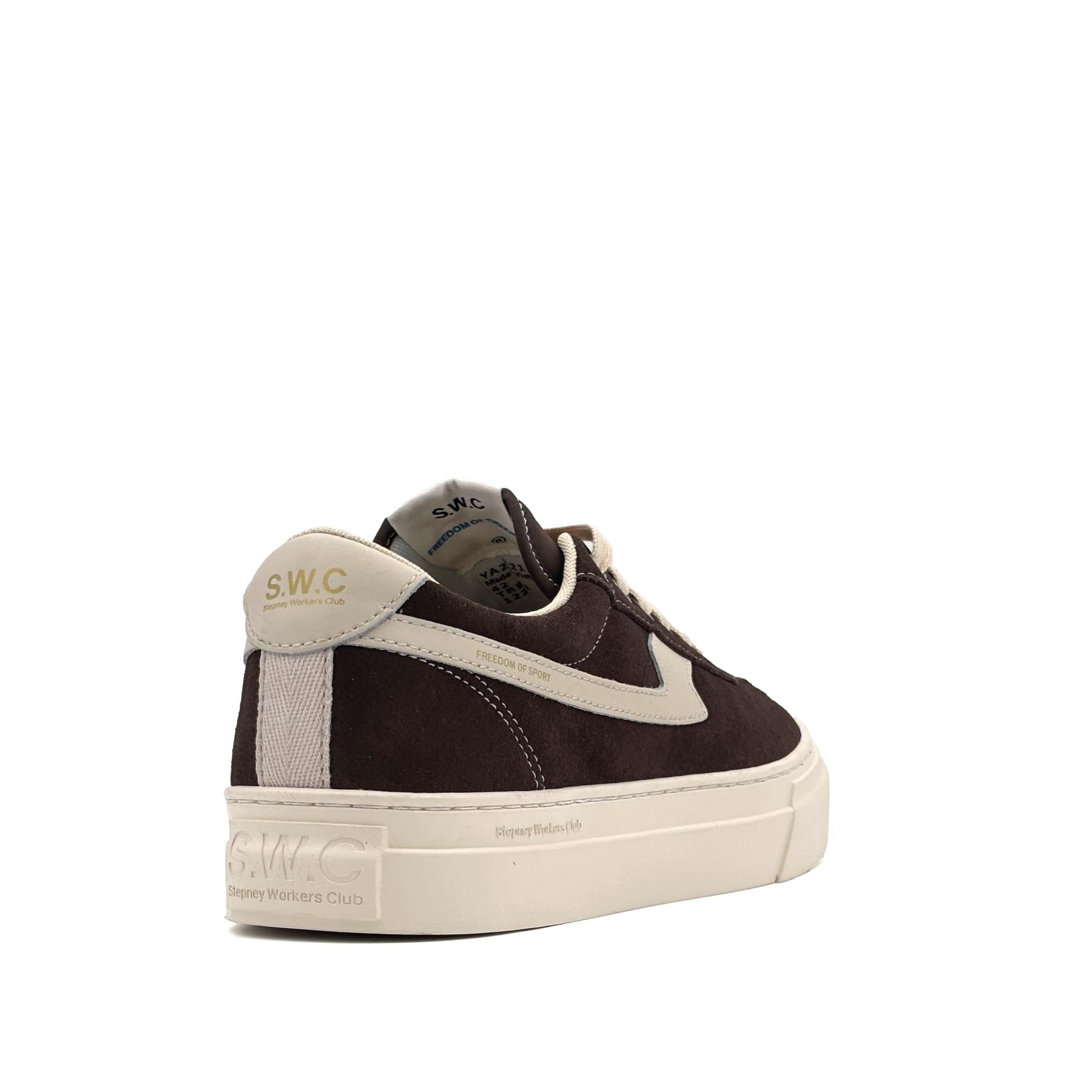Dellow S-Strike Cup Suede Dark Brown