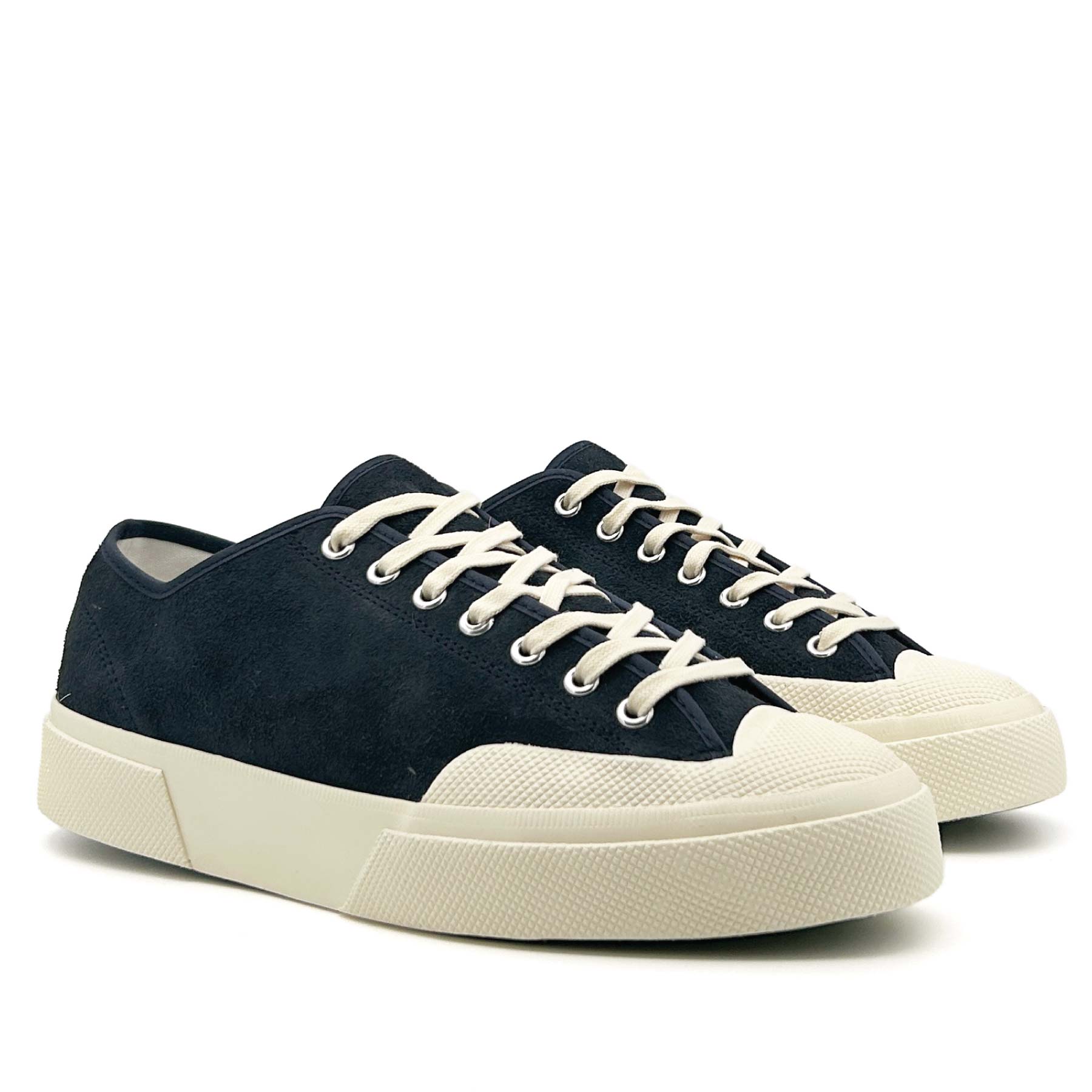 2432 Works Hairy Suede ANC Navy / Off White