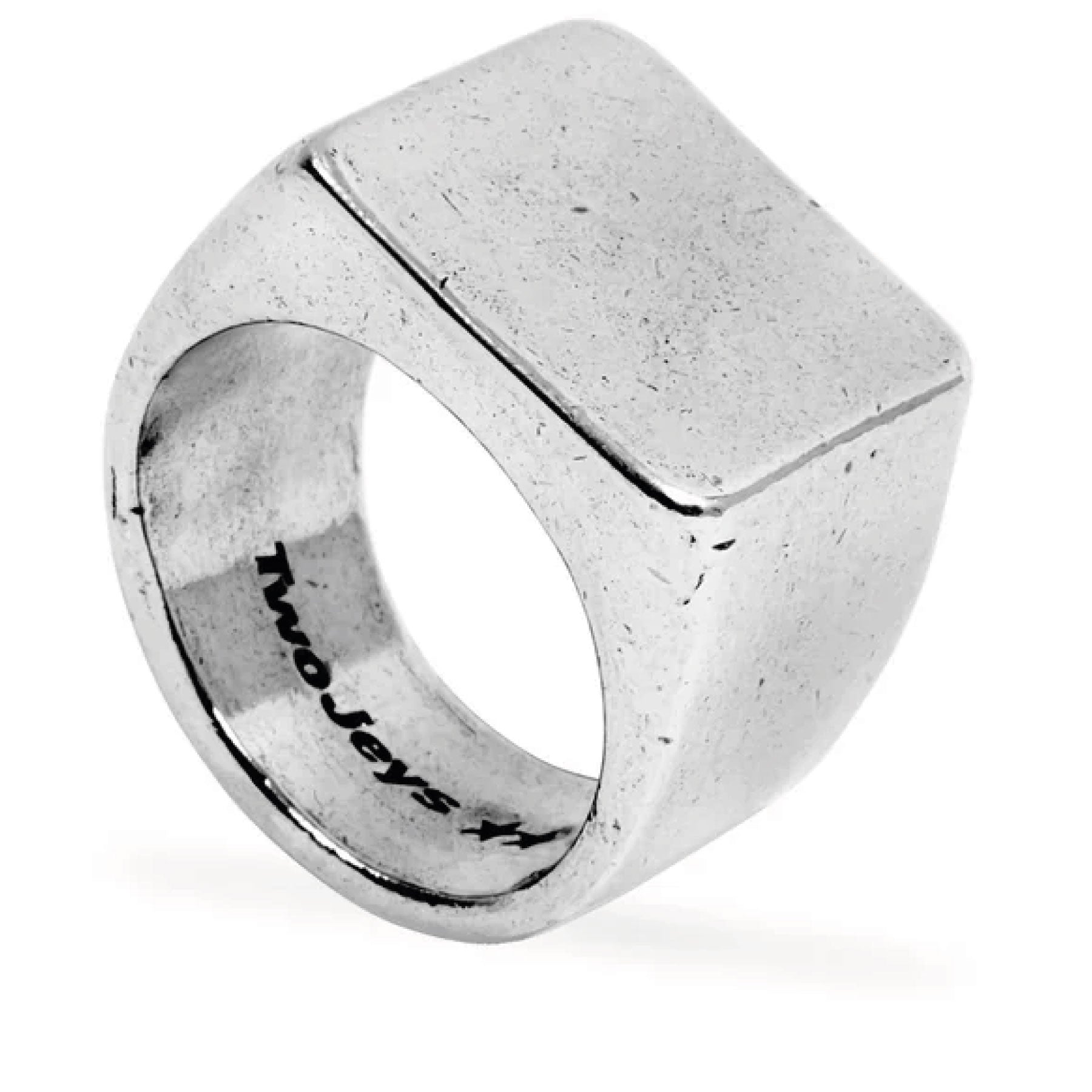 Squared Ring Silver