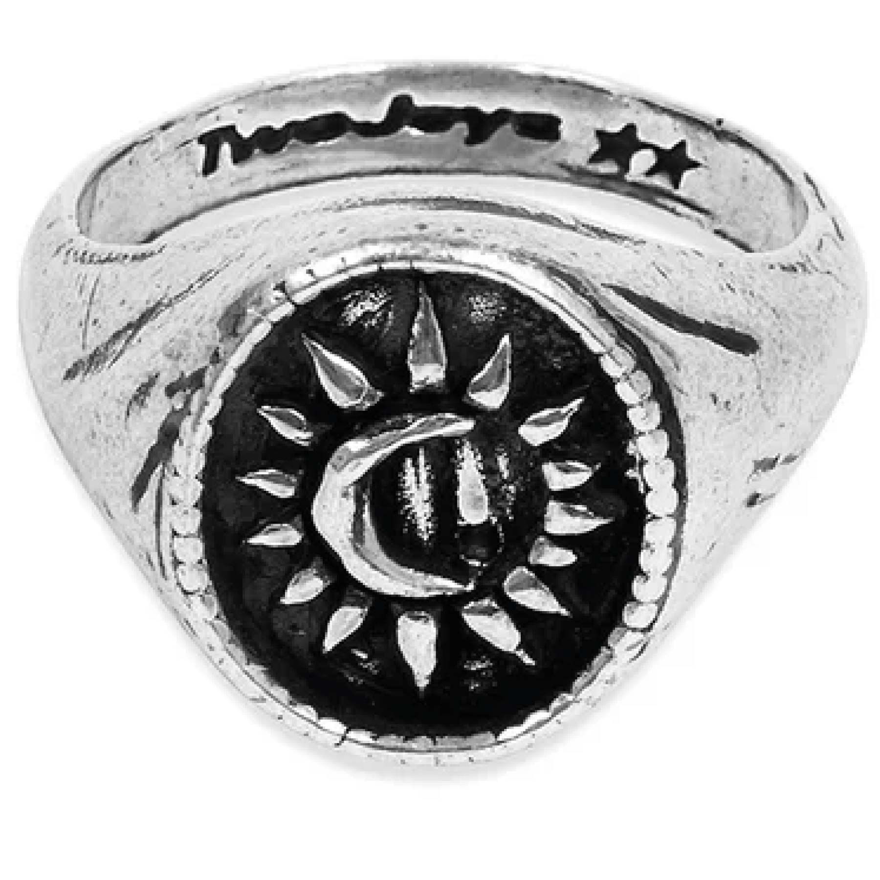 Midnight Ring Silver