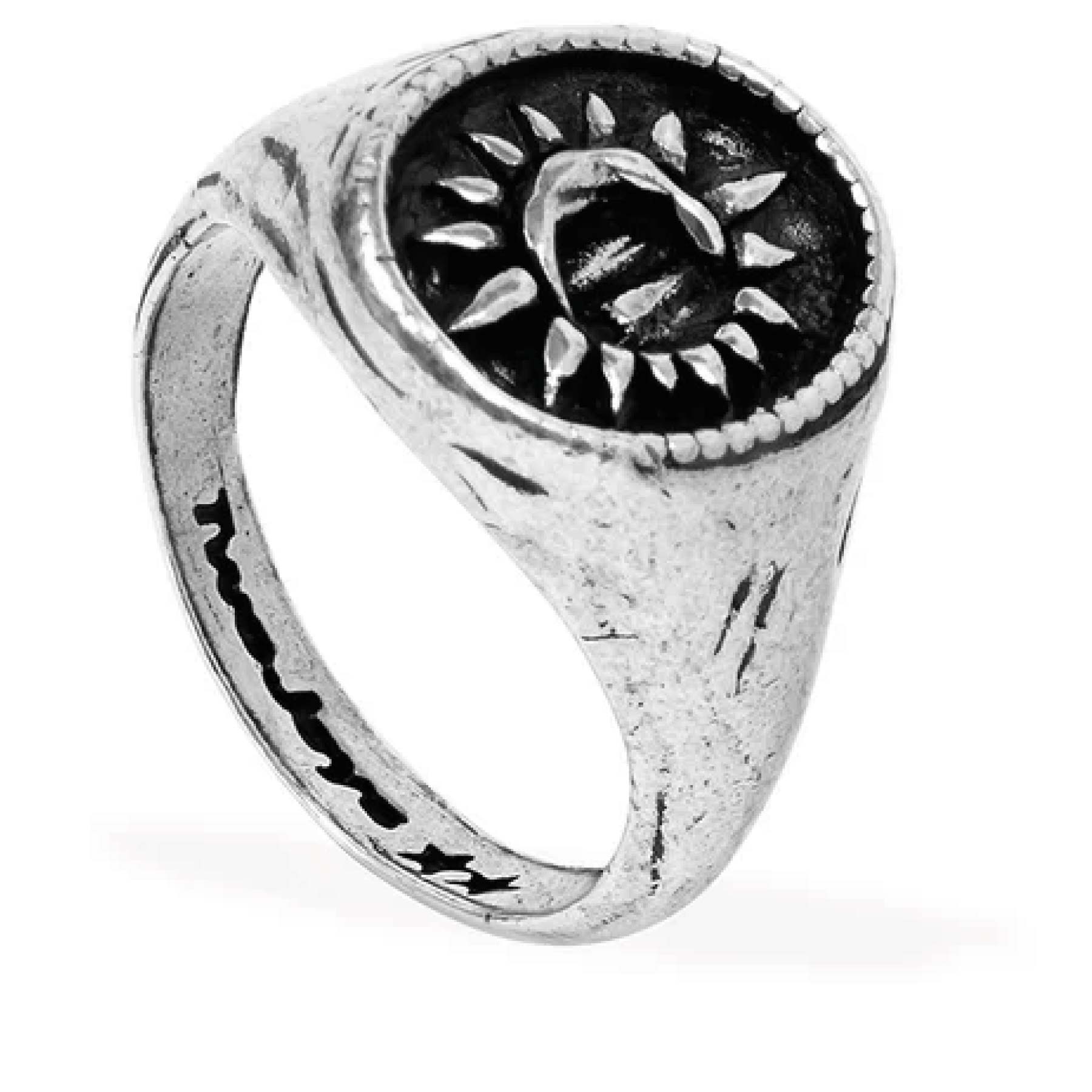 Midnight Ring Silver